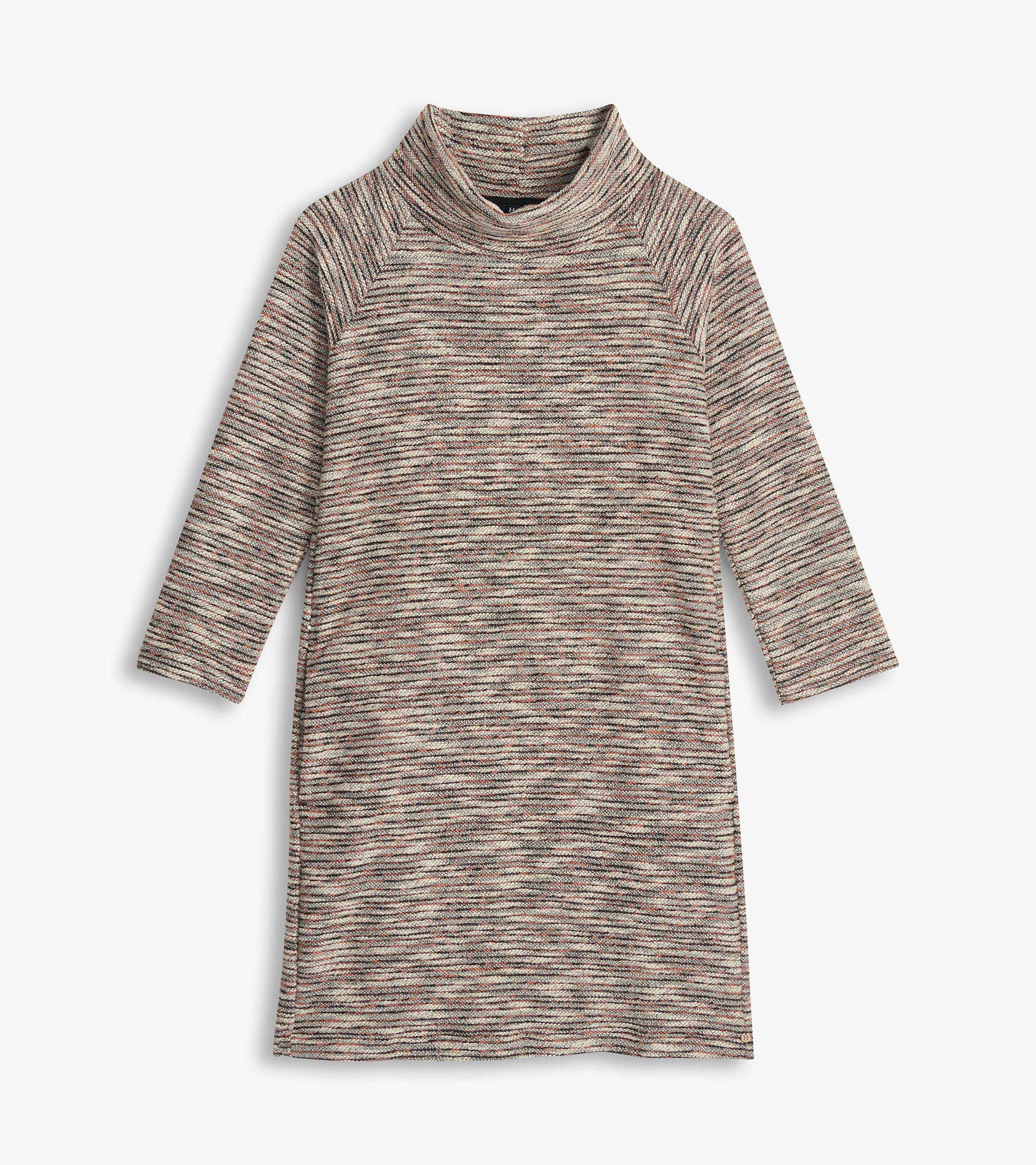 Draped Collar Dress - Heather Grey | Hatley