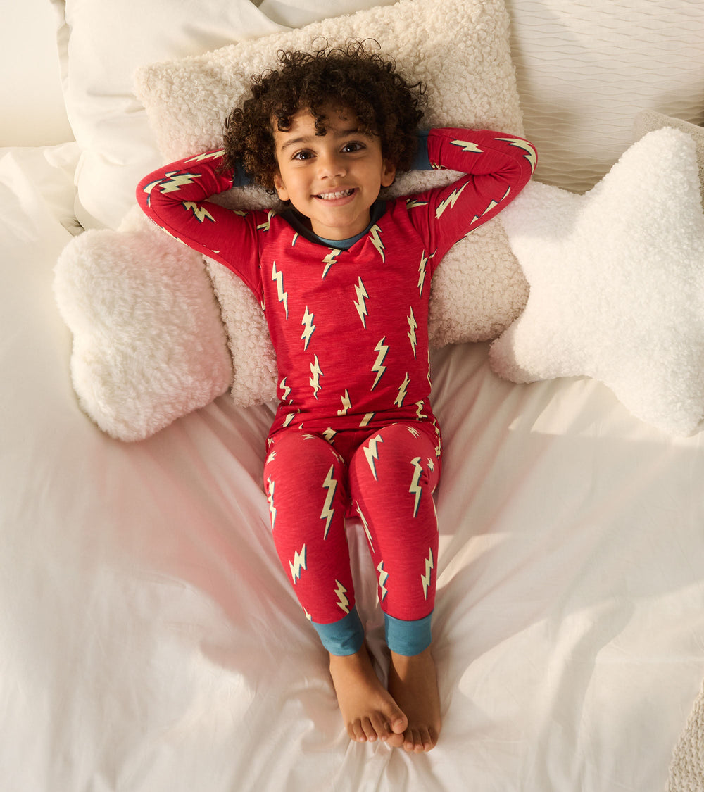Boys Cool Bolts Pajama Set | Hatley Boys