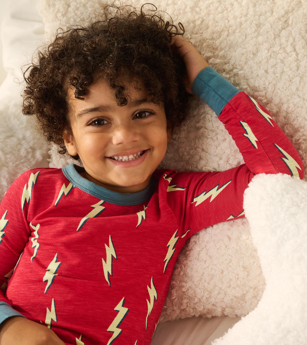 Boys Cool Bolts Pajama Set | Hatley Boys