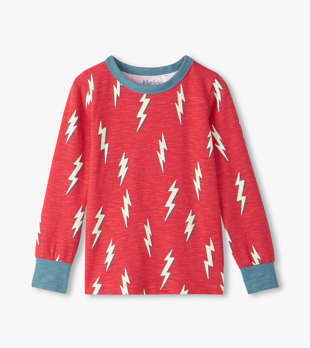 Boys Cool Bolts Pajama Set | Hatley Boys