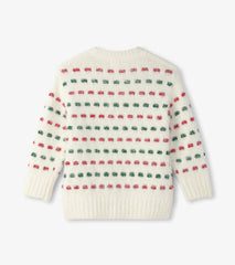 Girls Holiday Basket Weave Sweater | Hatley Onsale Girls