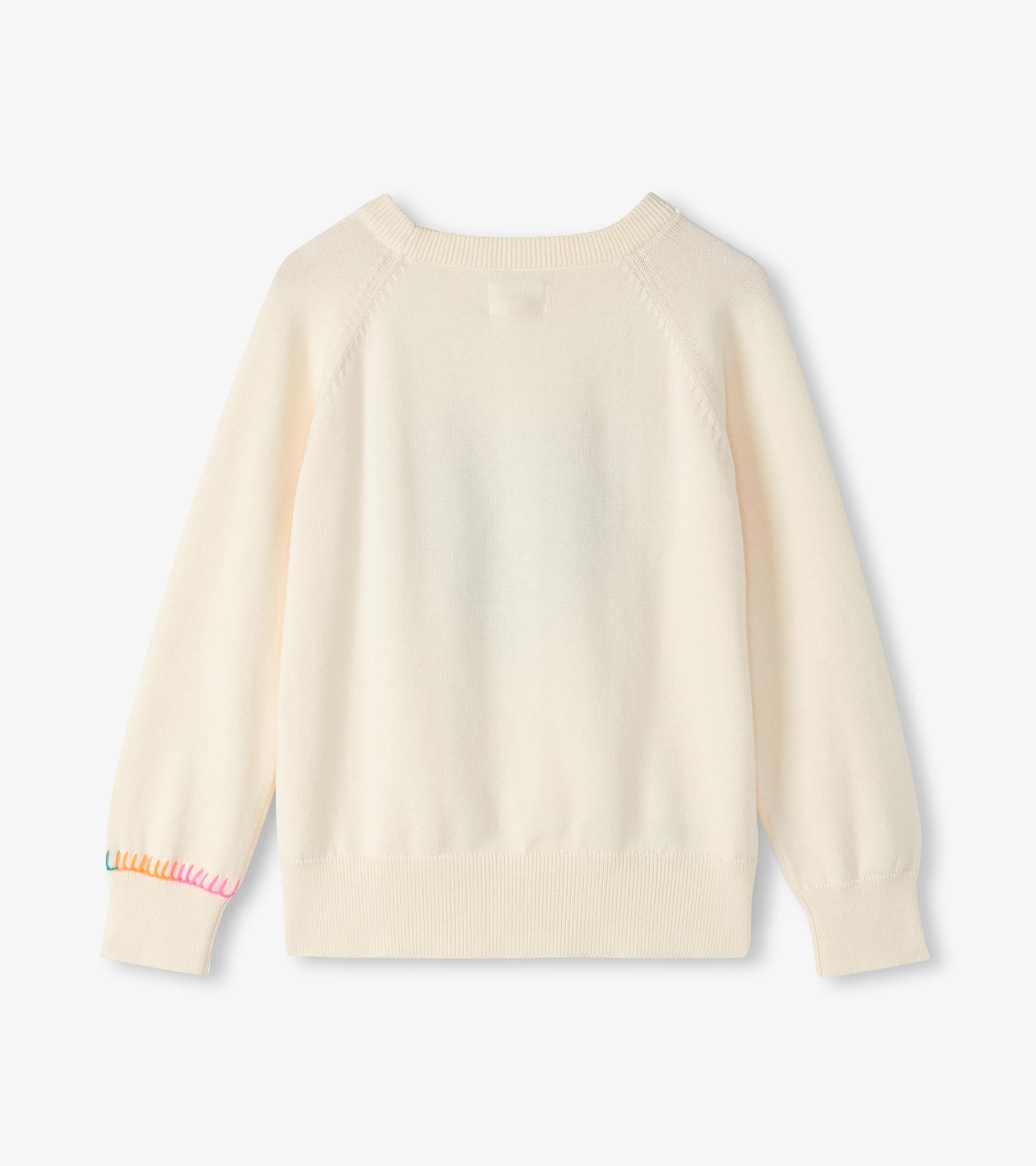 Girls Layered Hearts Sweater | Hatley Sale Girls