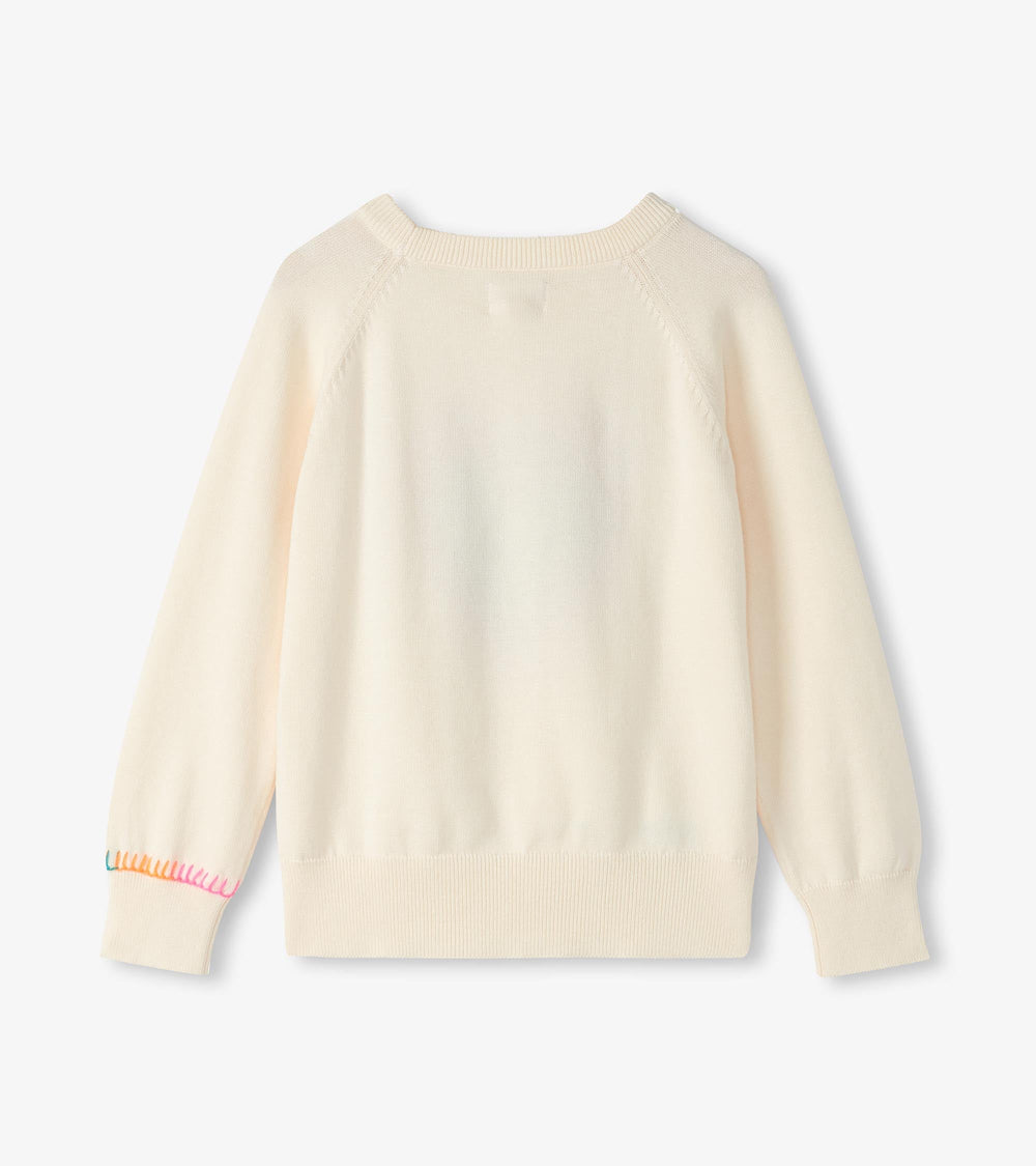 Girls Layered Hearts Sweater | Hatley Sale Girls