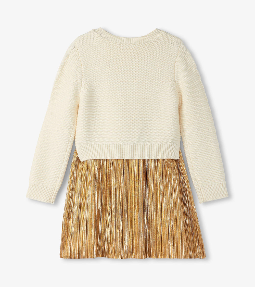Girls Holiday Mixed Media Dress | Hatley US Girls