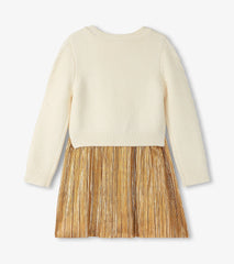 Girls Holiday Mixed Media Dress | Hatley US Girls