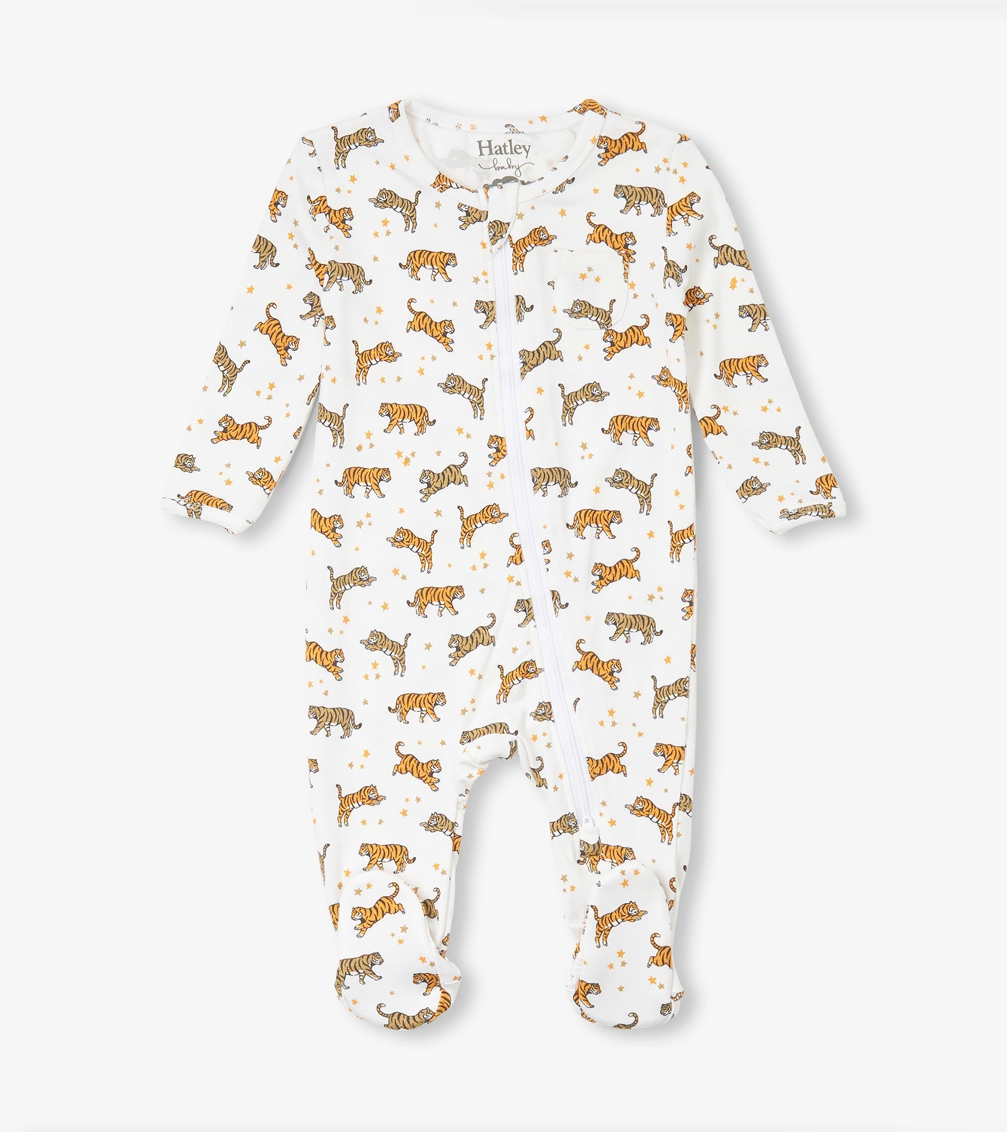 Baby Boys Celestial Tigers Bamboo Sleeper | Hatley Outlet Baby & Toddler