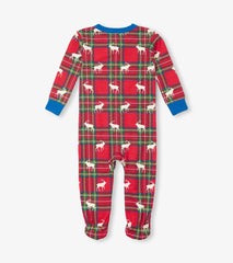 Baby Elk Plaid Cotton Footed Sleeper | Hatley US Baby & Toddler