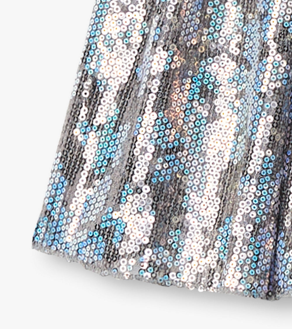 Girls Flower Shimmer Sequin Tulle Skirt | Hatley US Girls