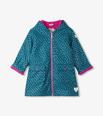 Girls Mini Lightning Bolts Zip-Up Rain Jacket | Hatley Onsale Girls