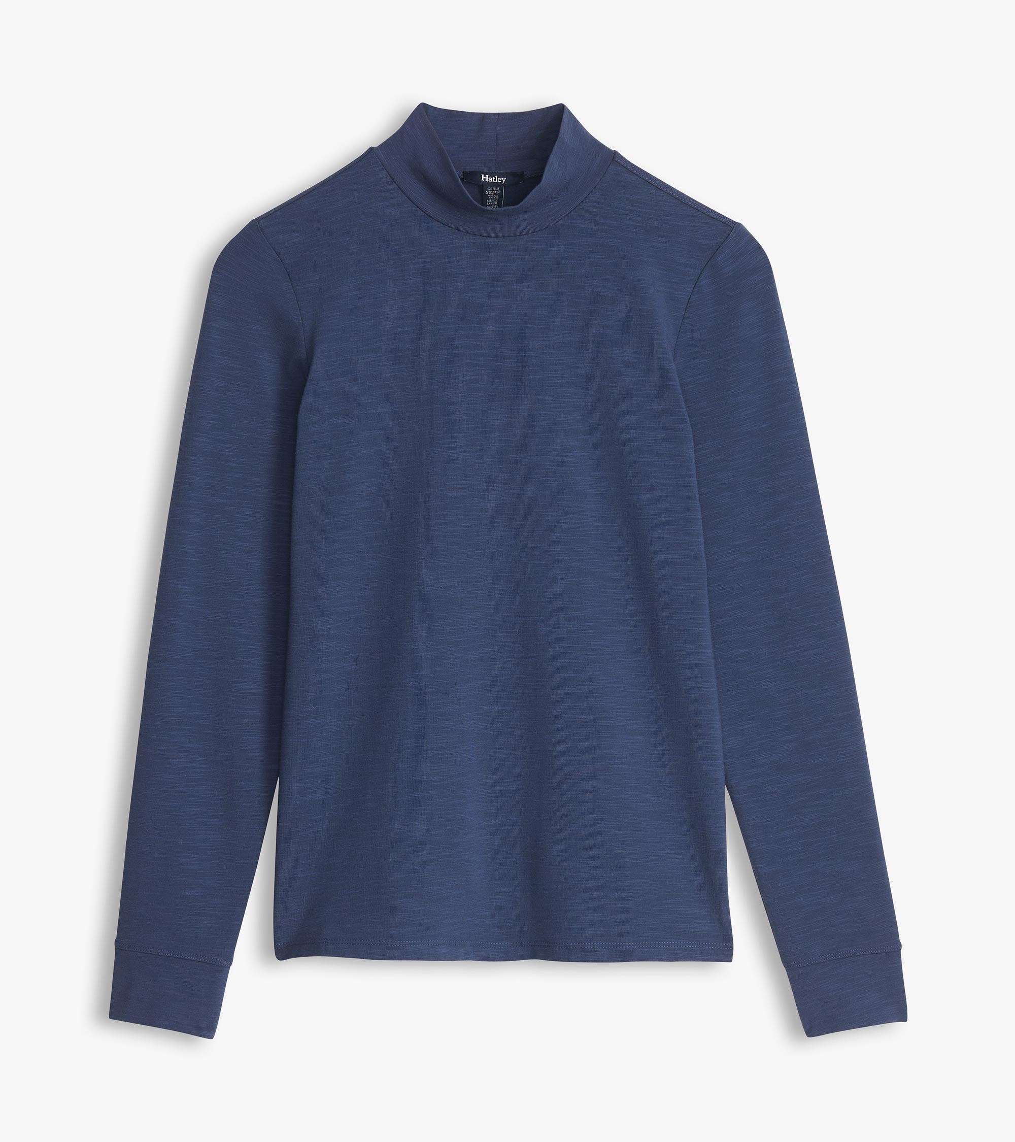 Mock Neck Top - Patriot Blue | Hatley Women