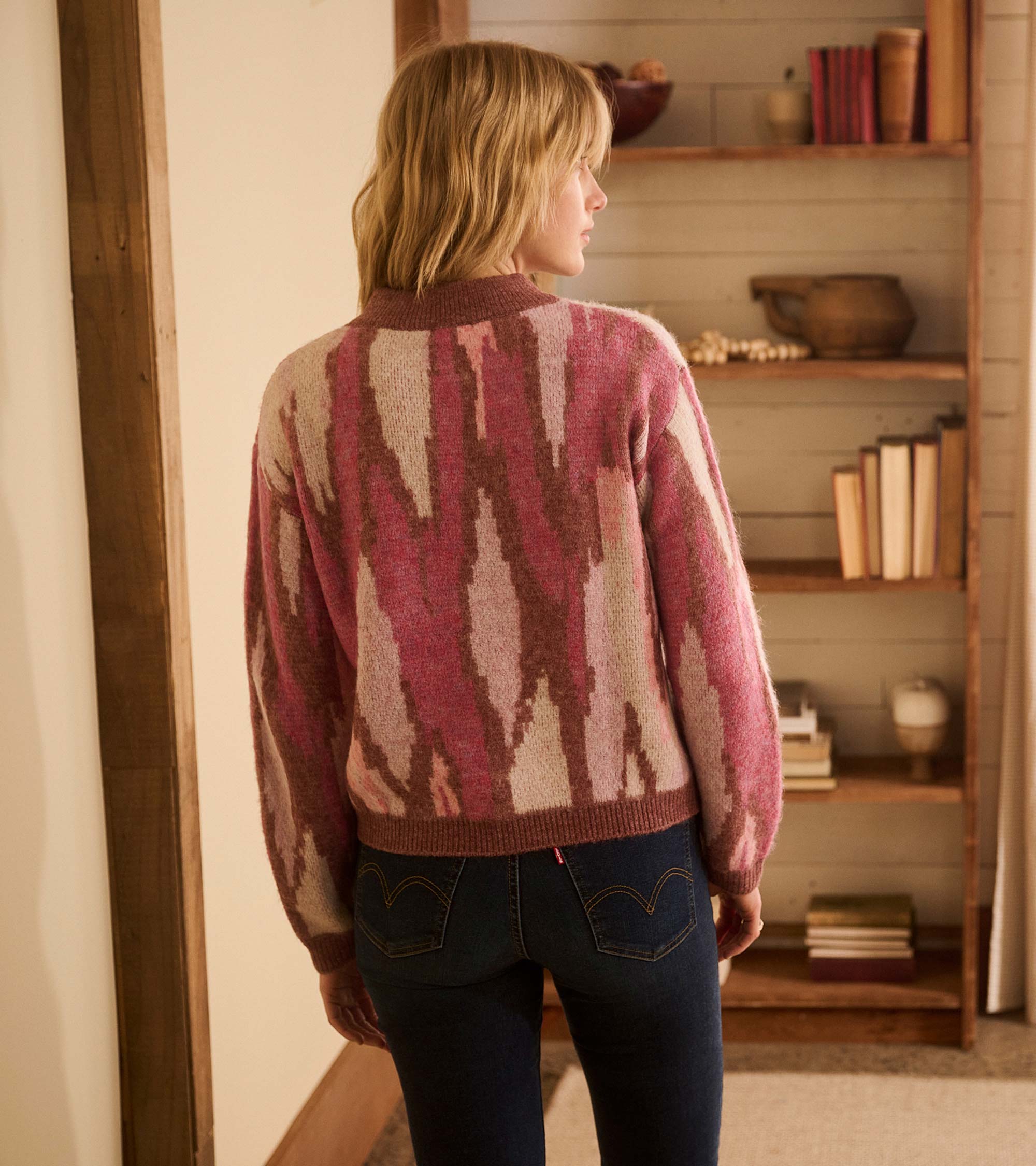 Carmi Pullover - Russet Ikat | Hatley Outlet Women