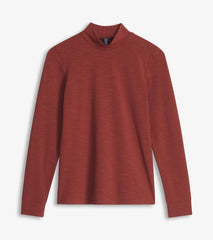 Mock Neck Top - Russet Brown | Hatley