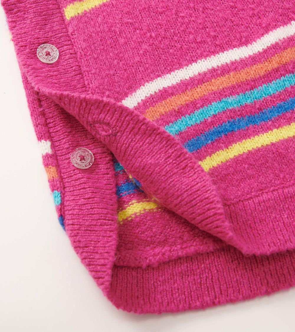 Girls Rainbow Stripes Sweater Tunic | Hatley US Girls