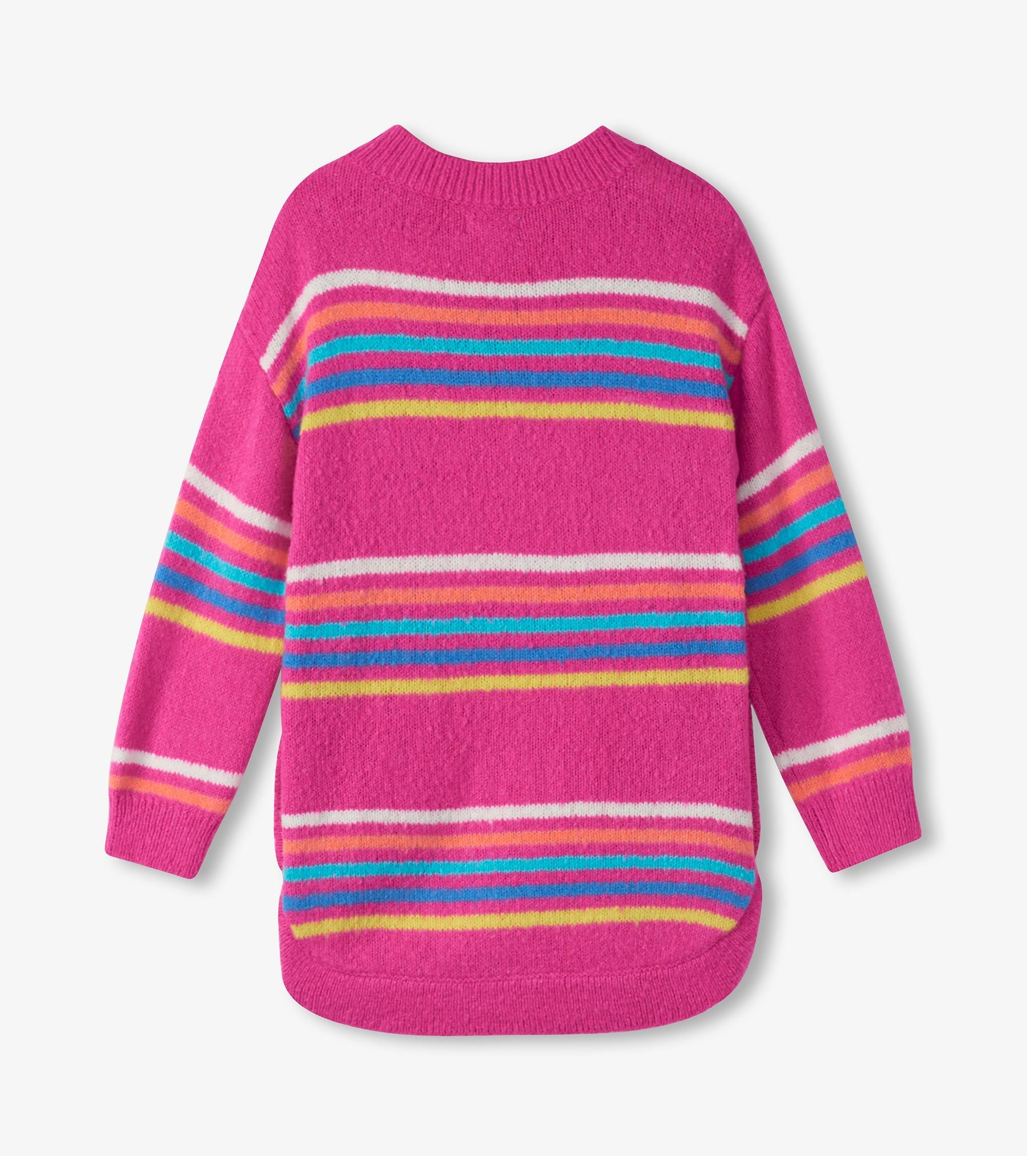 Girls Rainbow Stripes Sweater Tunic | Hatley US Girls