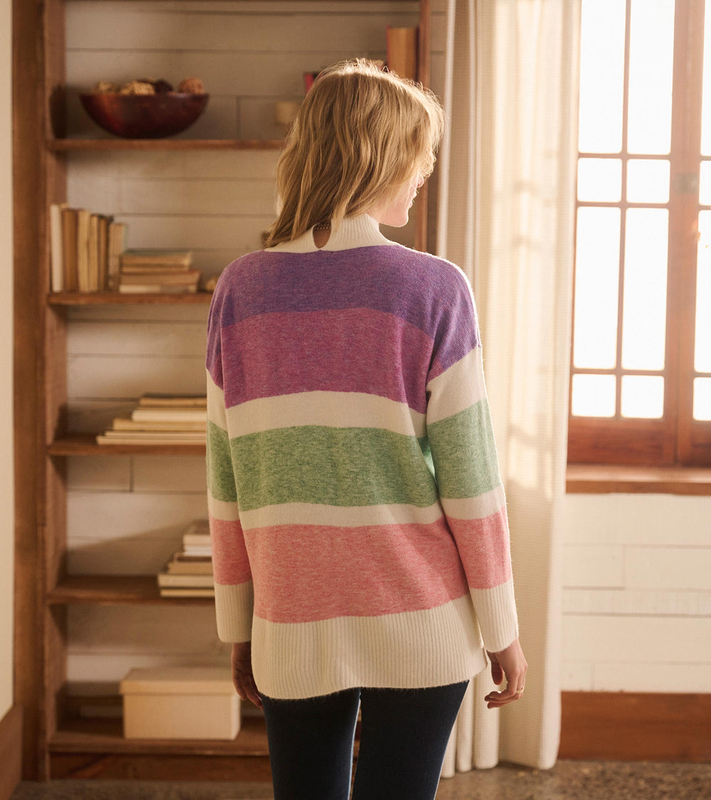 Mock Neck Tunic - Sunrise Color Block | Hatley Onsale Women