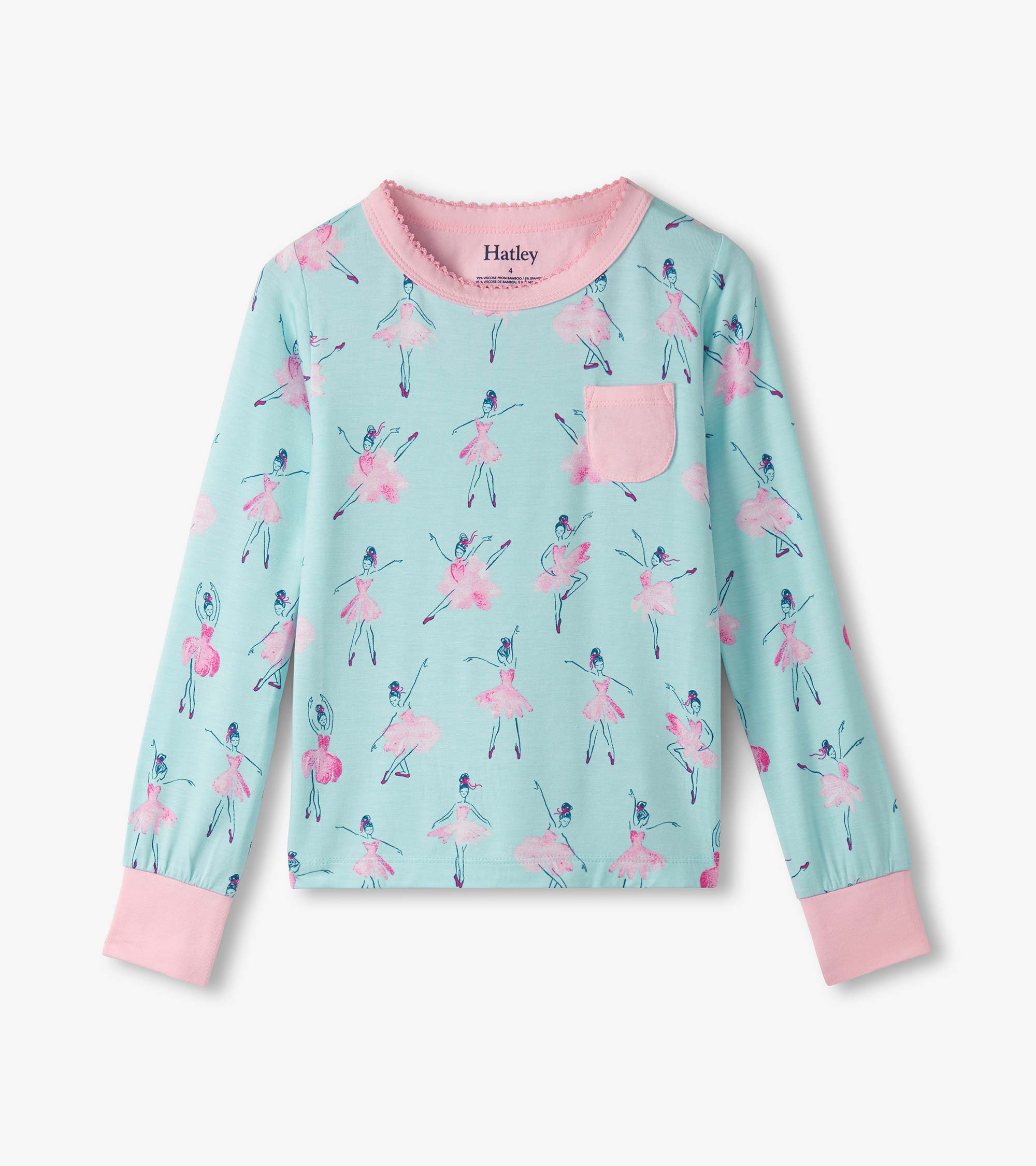 Girls Ballet School Bamboo Pajama Set | Hatley Outlet Girls