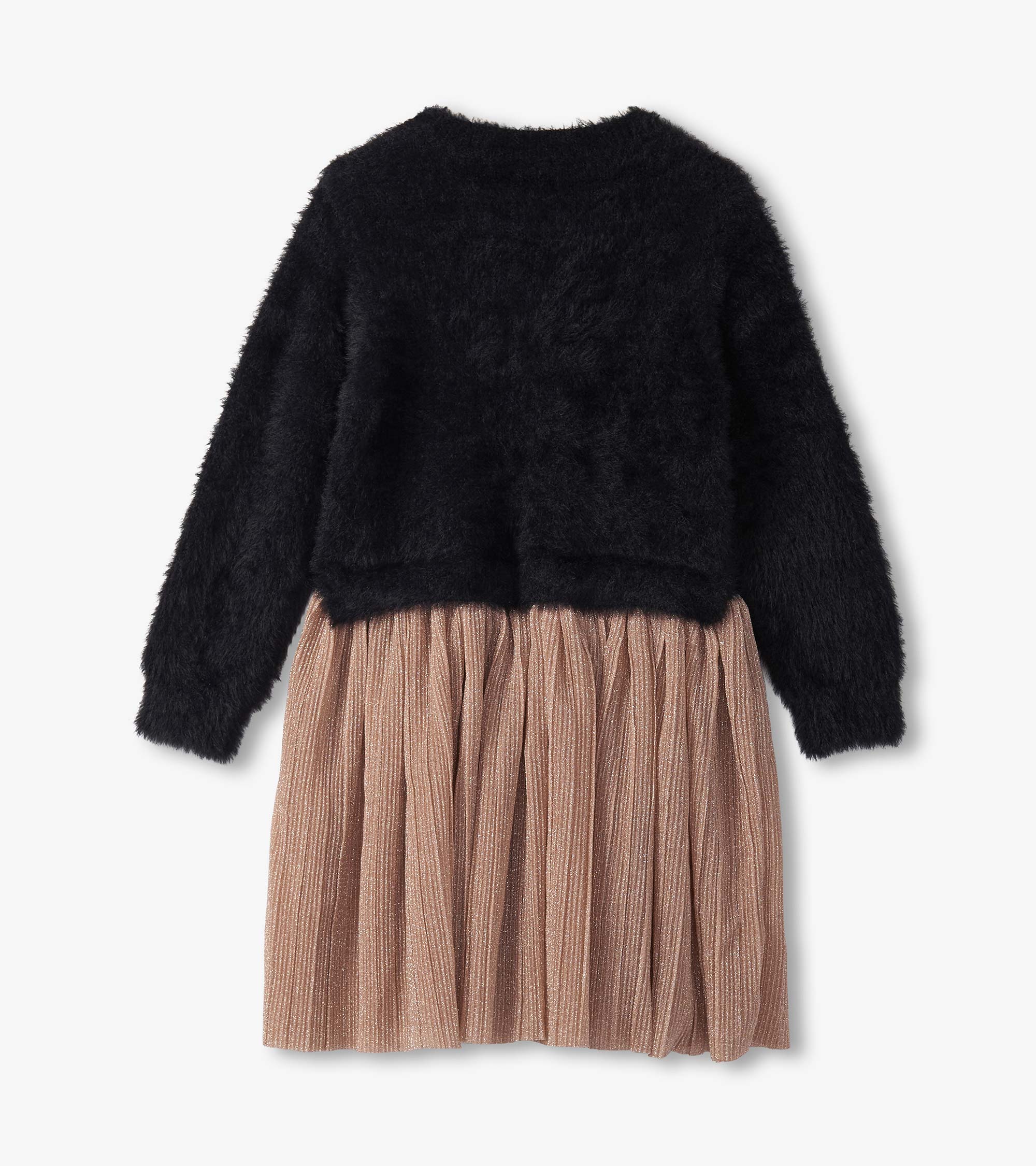 Girls Gold Star Mix Media Dress | Hatley Outlet Girls
