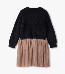 Girls Gold Star Mix Media Dress | Hatley Outlet Girls