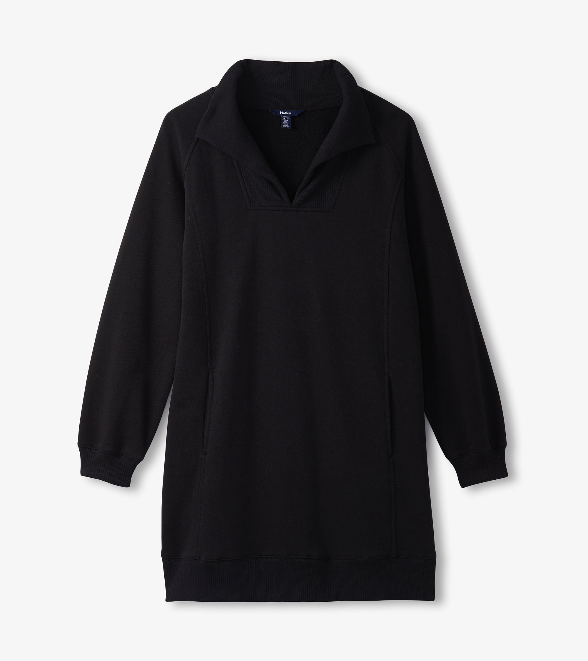Anna Notch Neck Dress - Black | Hatley Onsale Women