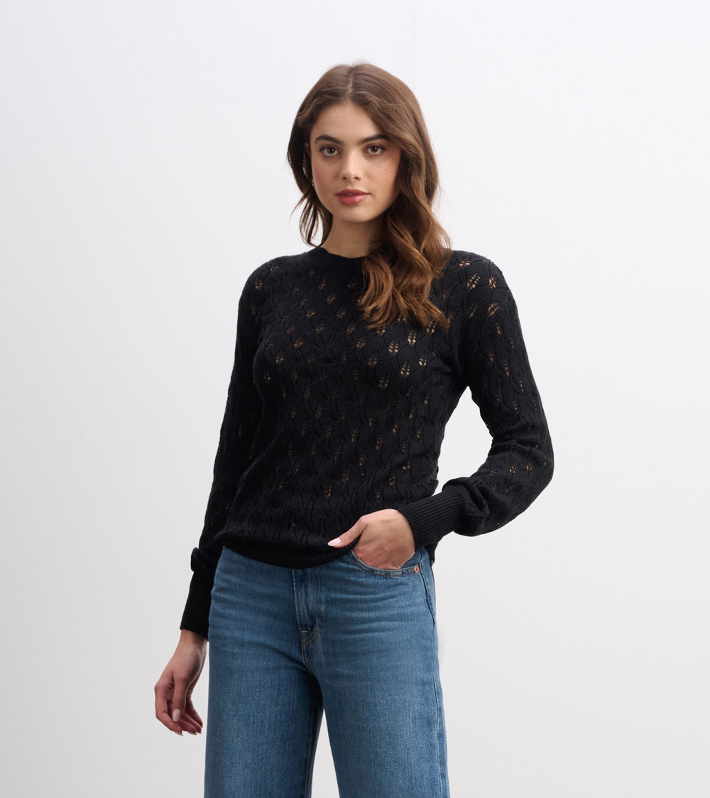 Iris Sweater - Black | Hatley Onsale Women