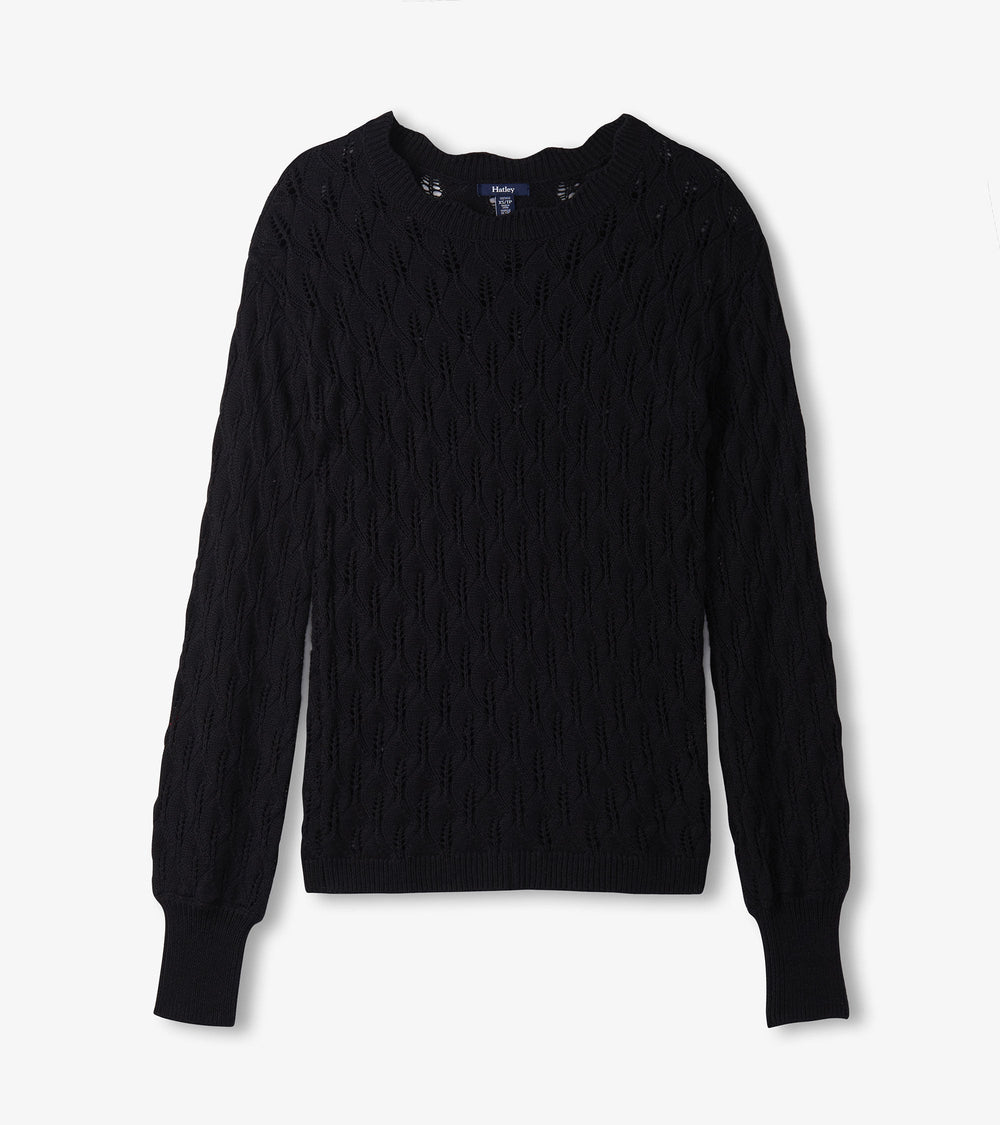 Iris Sweater - Black | Hatley Onsale Women