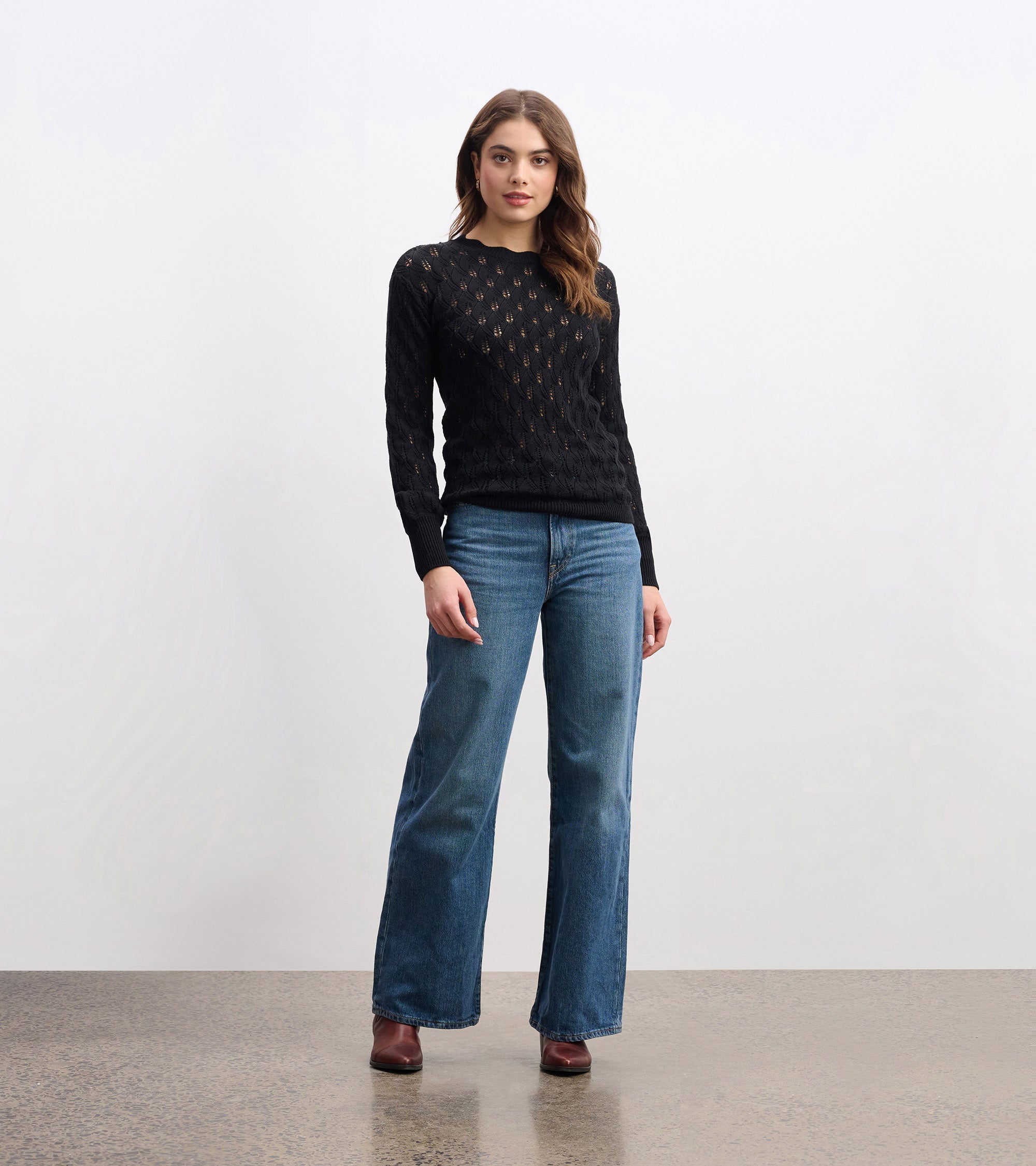Iris Sweater - Black | Hatley Onsale Women