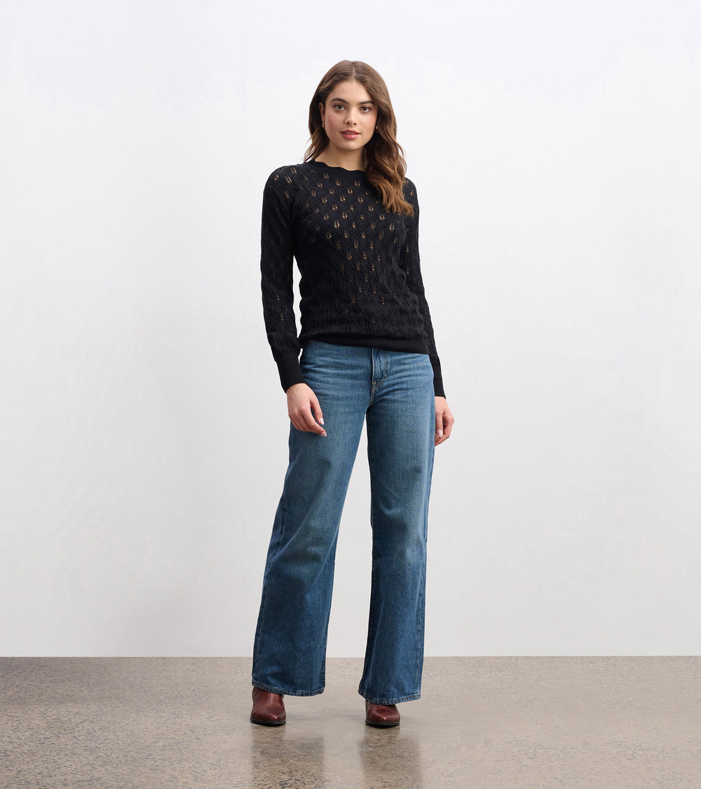 Iris Sweater - Black | Hatley Onsale Women