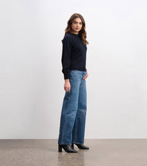 Braided Sweater - Black | Hatley Onsale Women