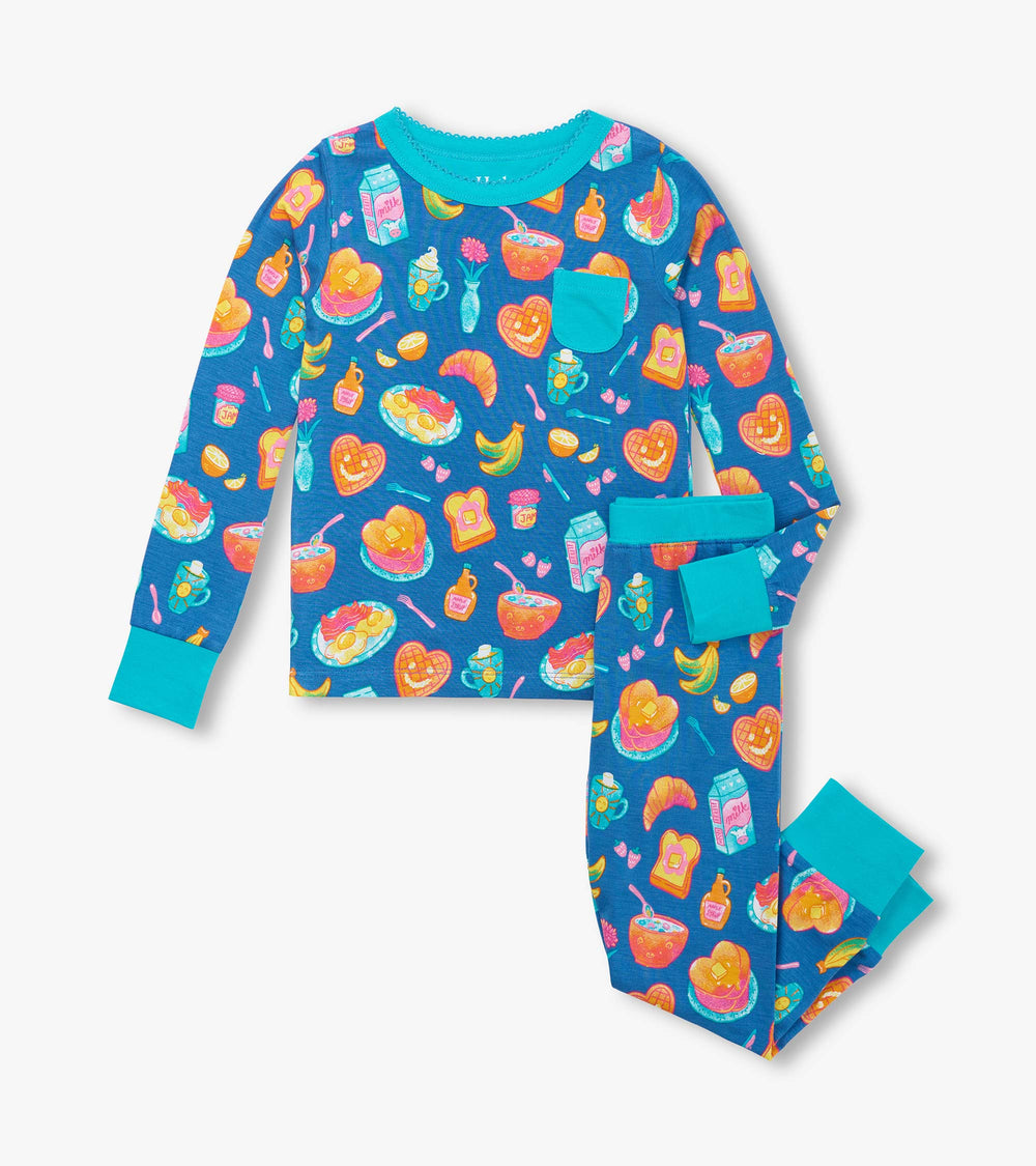 Girls Breakfast Bamboo Pajama Set | Hatley Onsale Girls