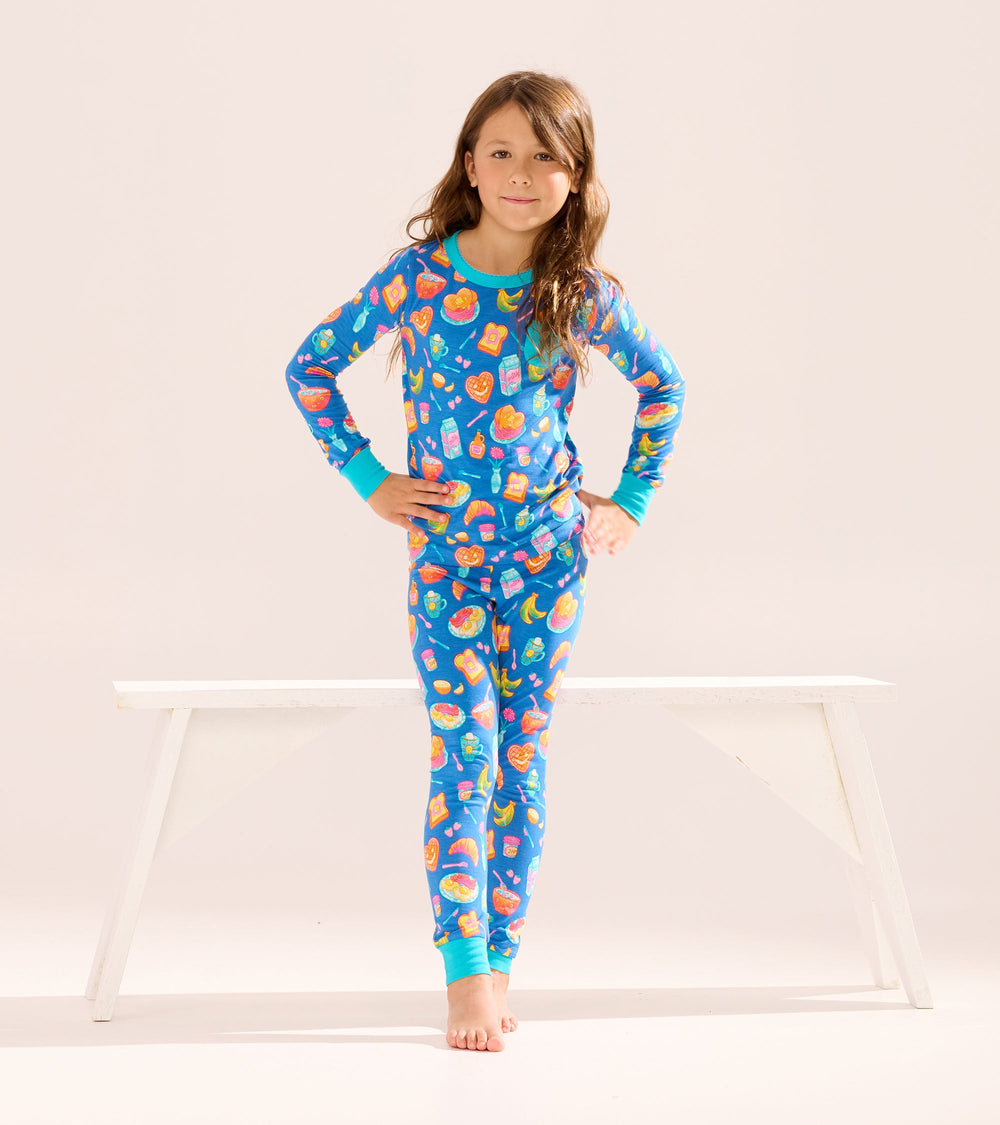 Girls Breakfast Bamboo Pajama Set | Hatley Onsale Girls