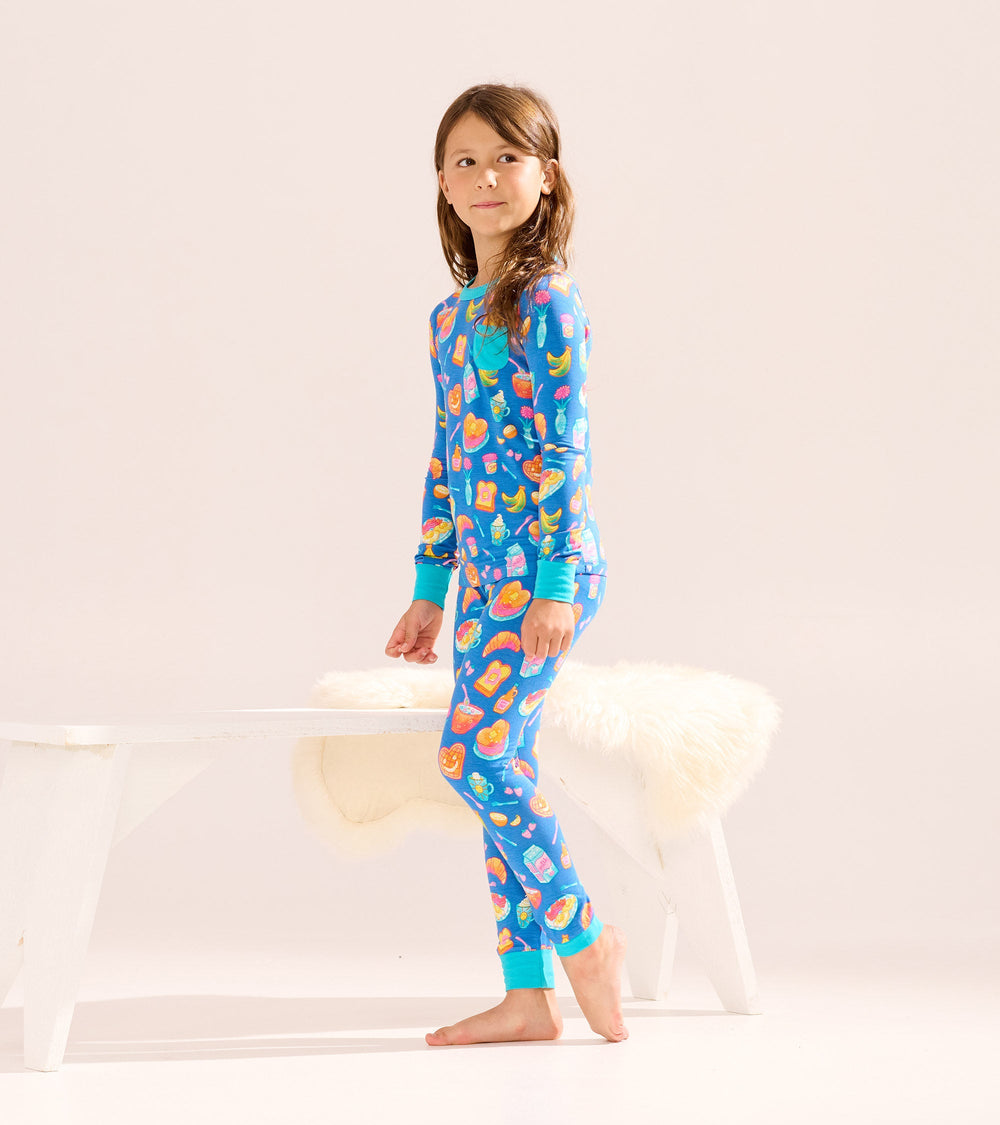 Girls Breakfast Bamboo Pajama Set | Hatley Onsale Girls