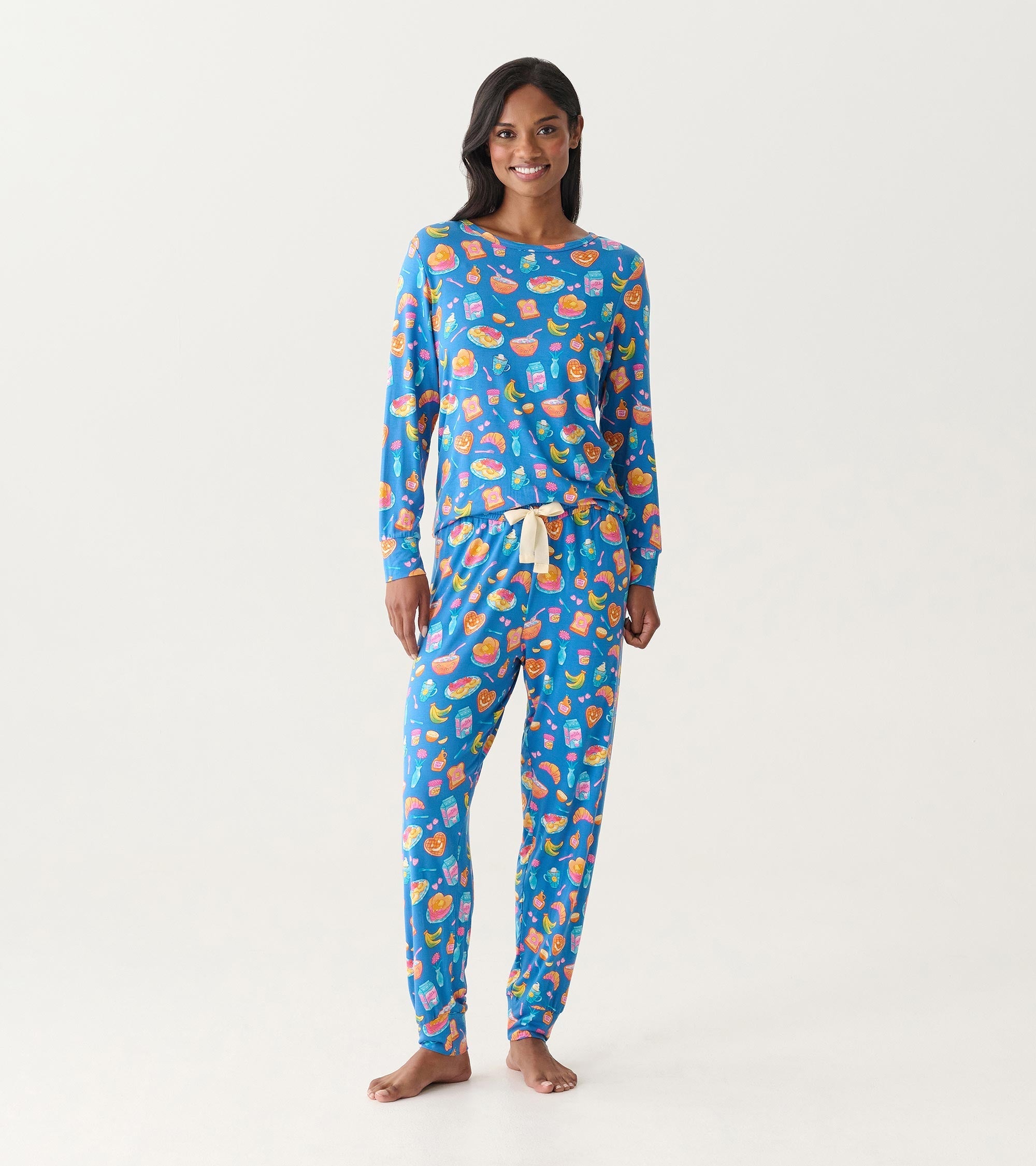 Women's Breakfast Bamboo Pajama Set | Hatley US Women