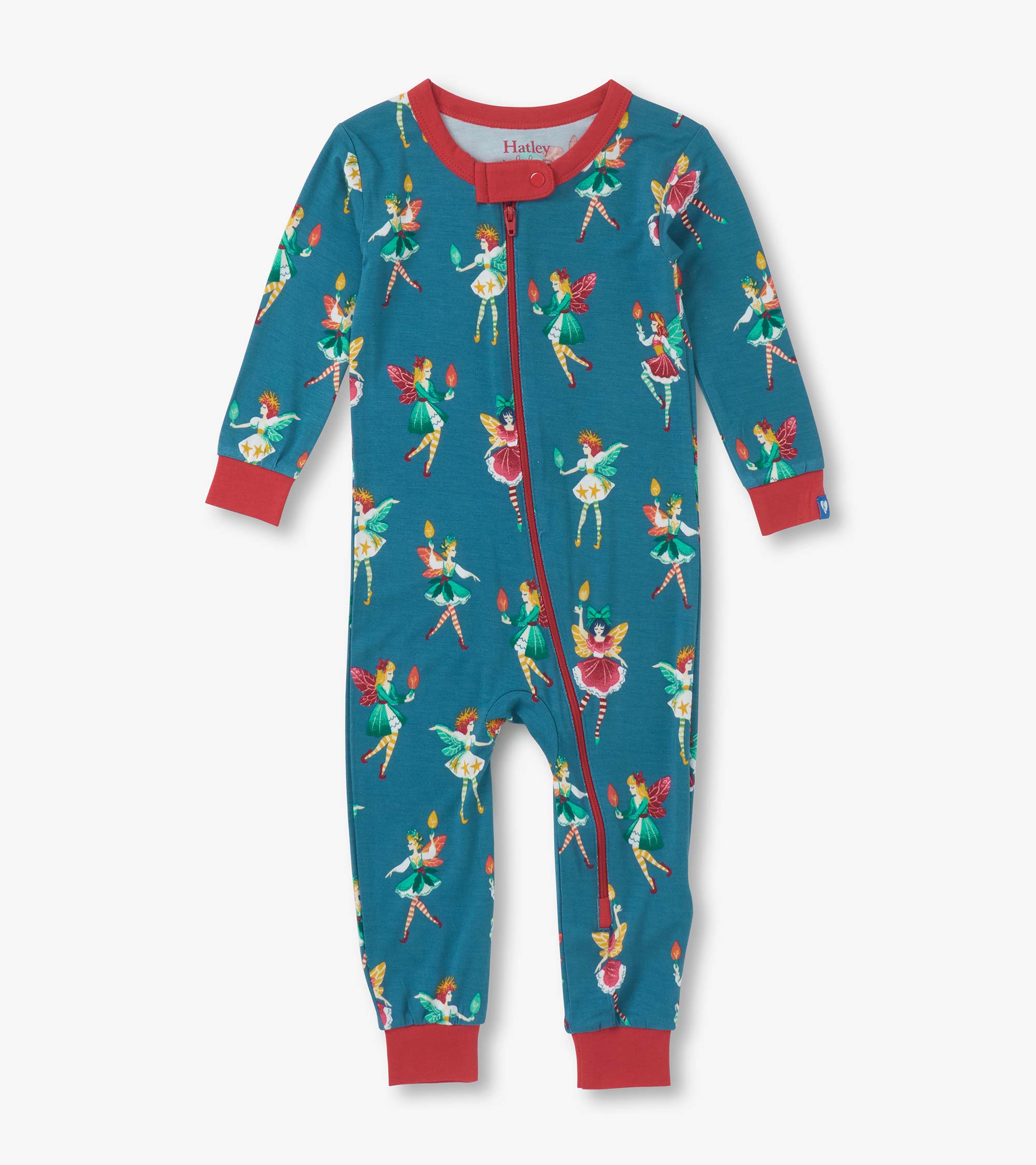 Baby Girls Bright Fairies Bamboo Sleeper | Hatley Outlet Baby & Toddler