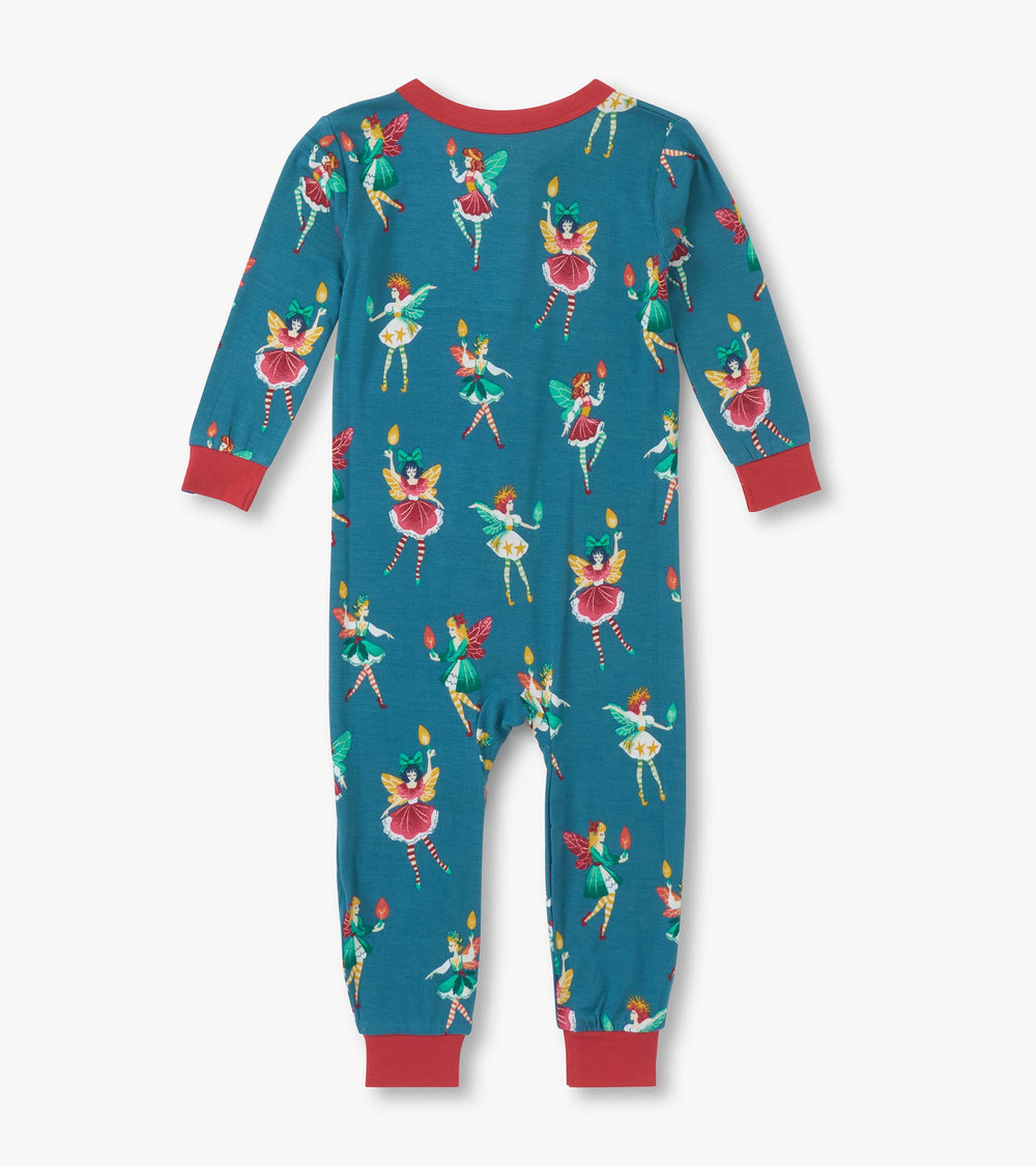 Baby Girls Bright Fairies Bamboo Sleeper | Hatley Outlet Baby & Toddler
