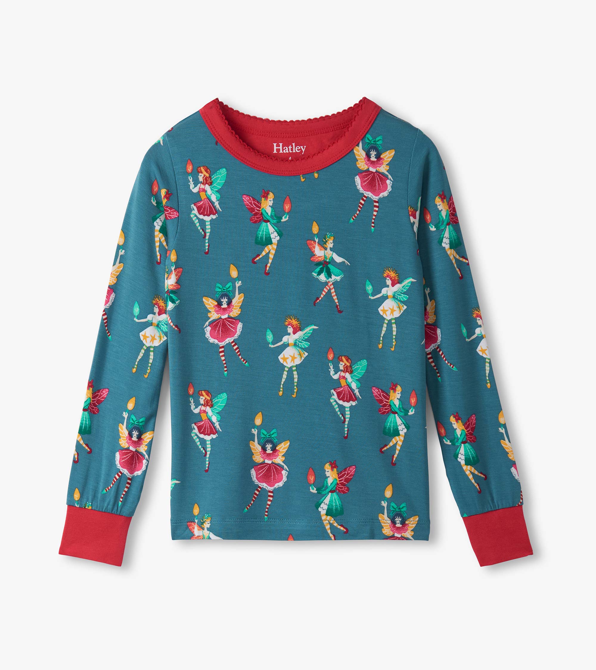 Girls Bright Fairies Bamboo Pajama Set | Hatley For Girls
