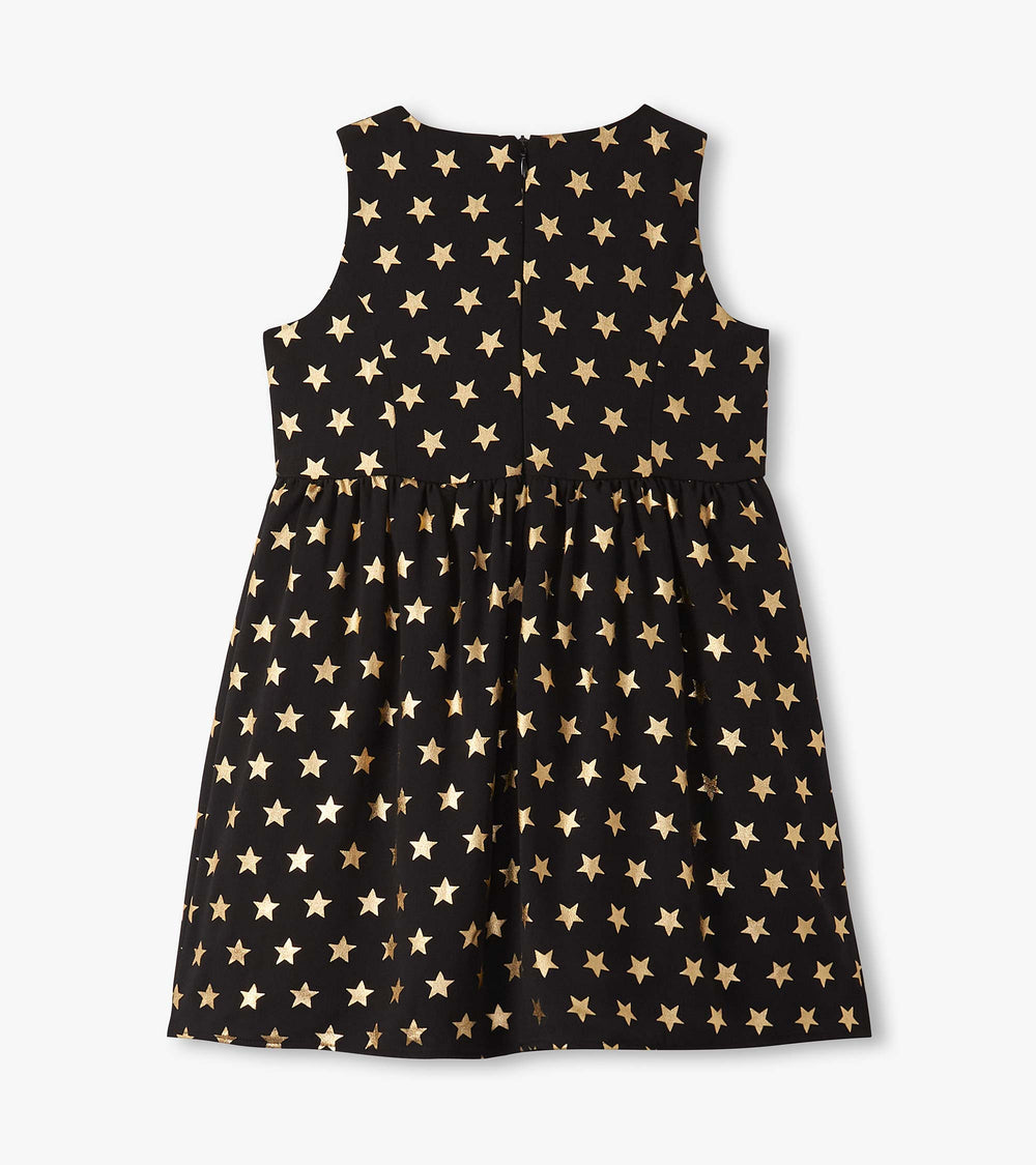 Girls Gold Stars Princess Dress | Hatley Sale Girls