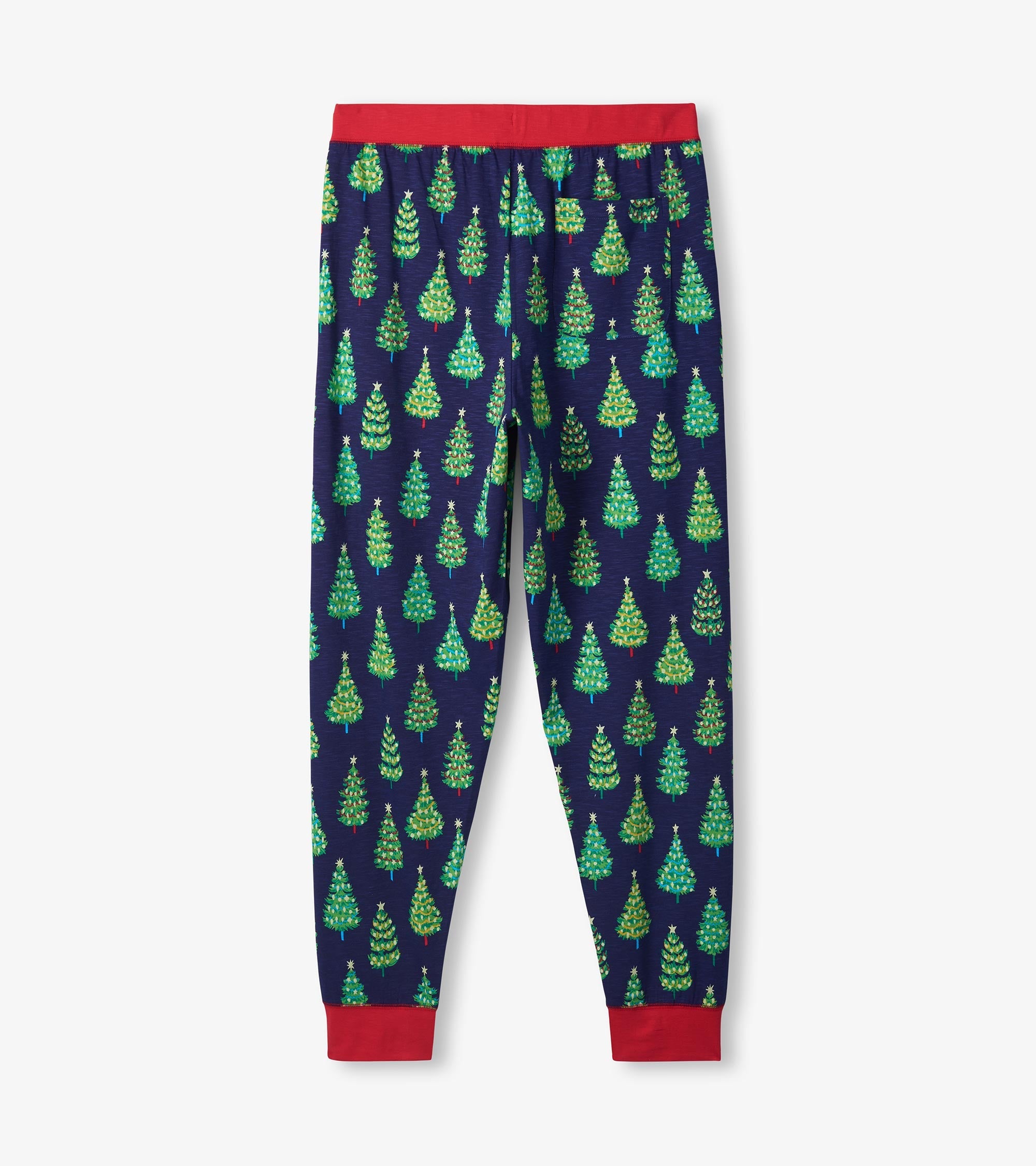 Men's Bottle Brush Trees Glow in the Dark Cotton Pajama Set | Hatley Sale Women