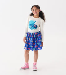 Girls Record Player Puff Sleeve Graphic Tee | Hatley US Girls