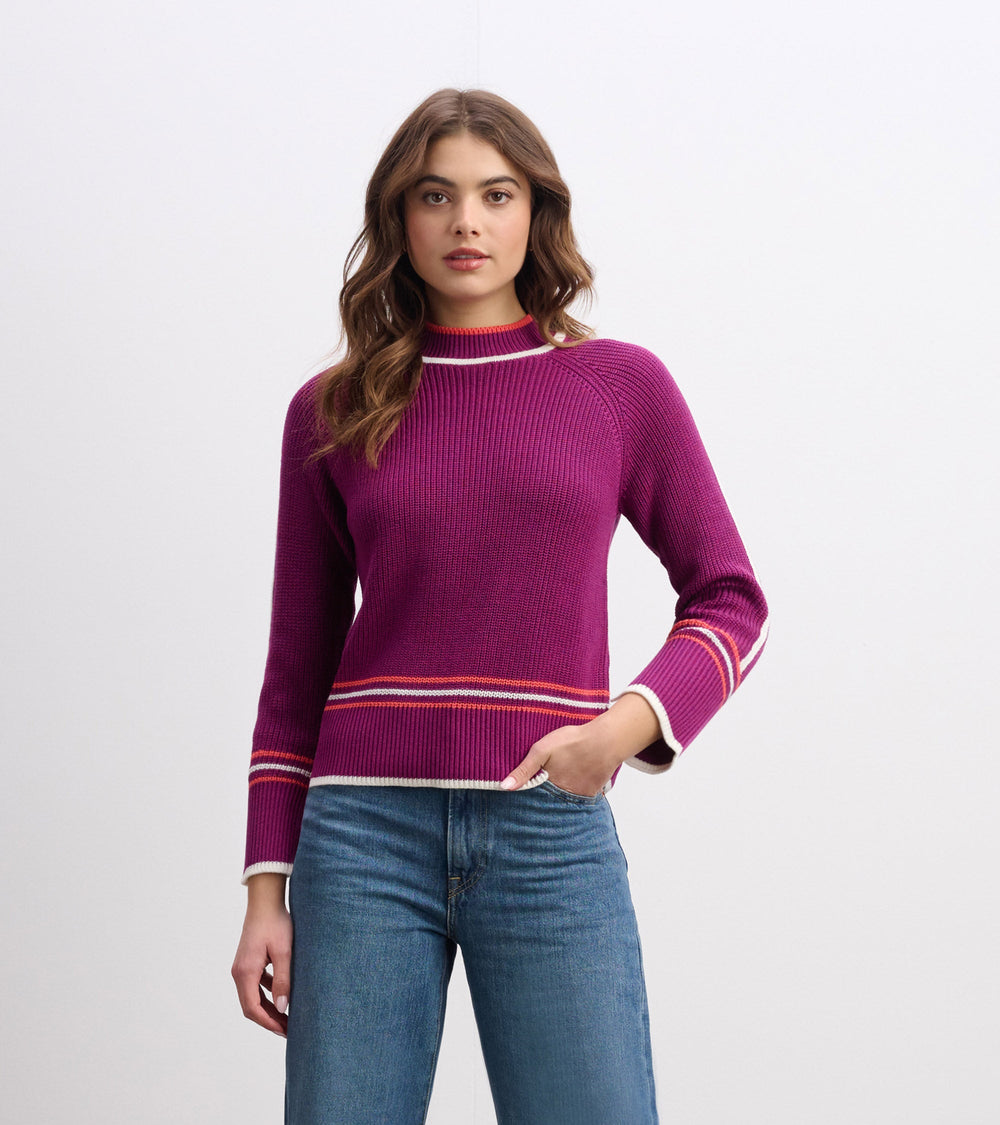 Raglan Pullover - Crushed Grape | Hatley Discount Women