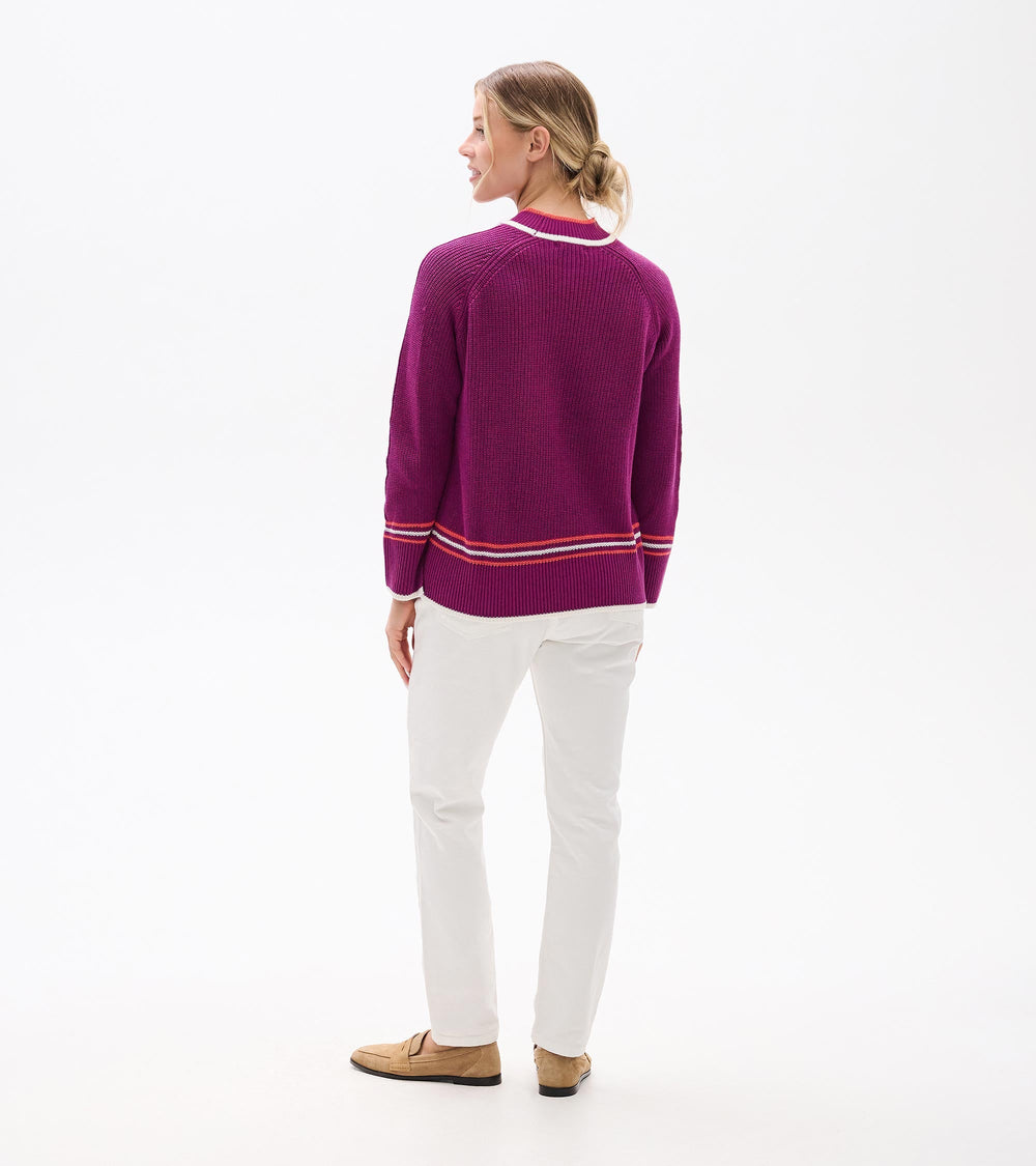 Raglan Pullover - Crushed Grape | Hatley Discount Women