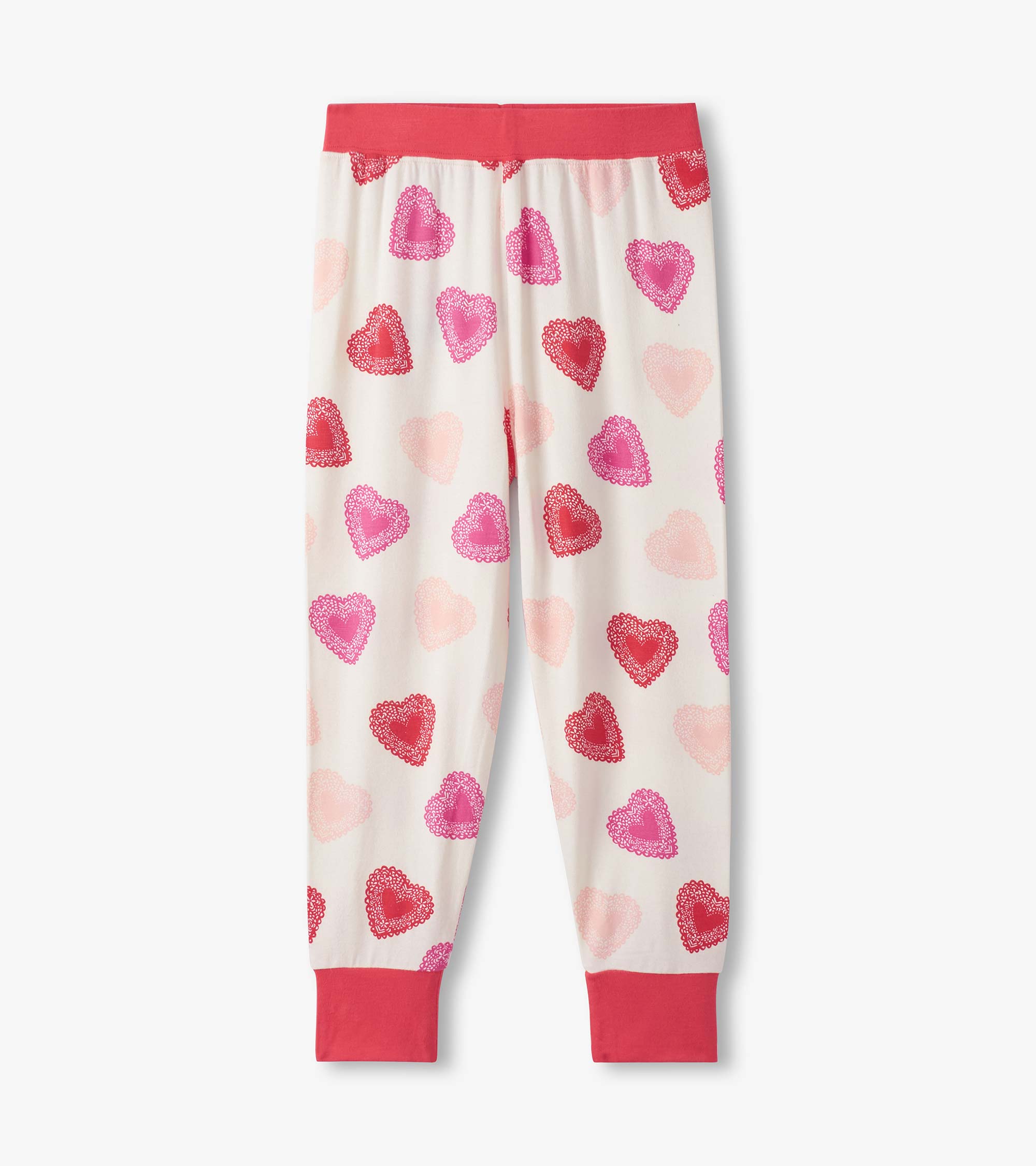 Girls Cut Out Hearts Pajama Set | Hatley Discount Girls