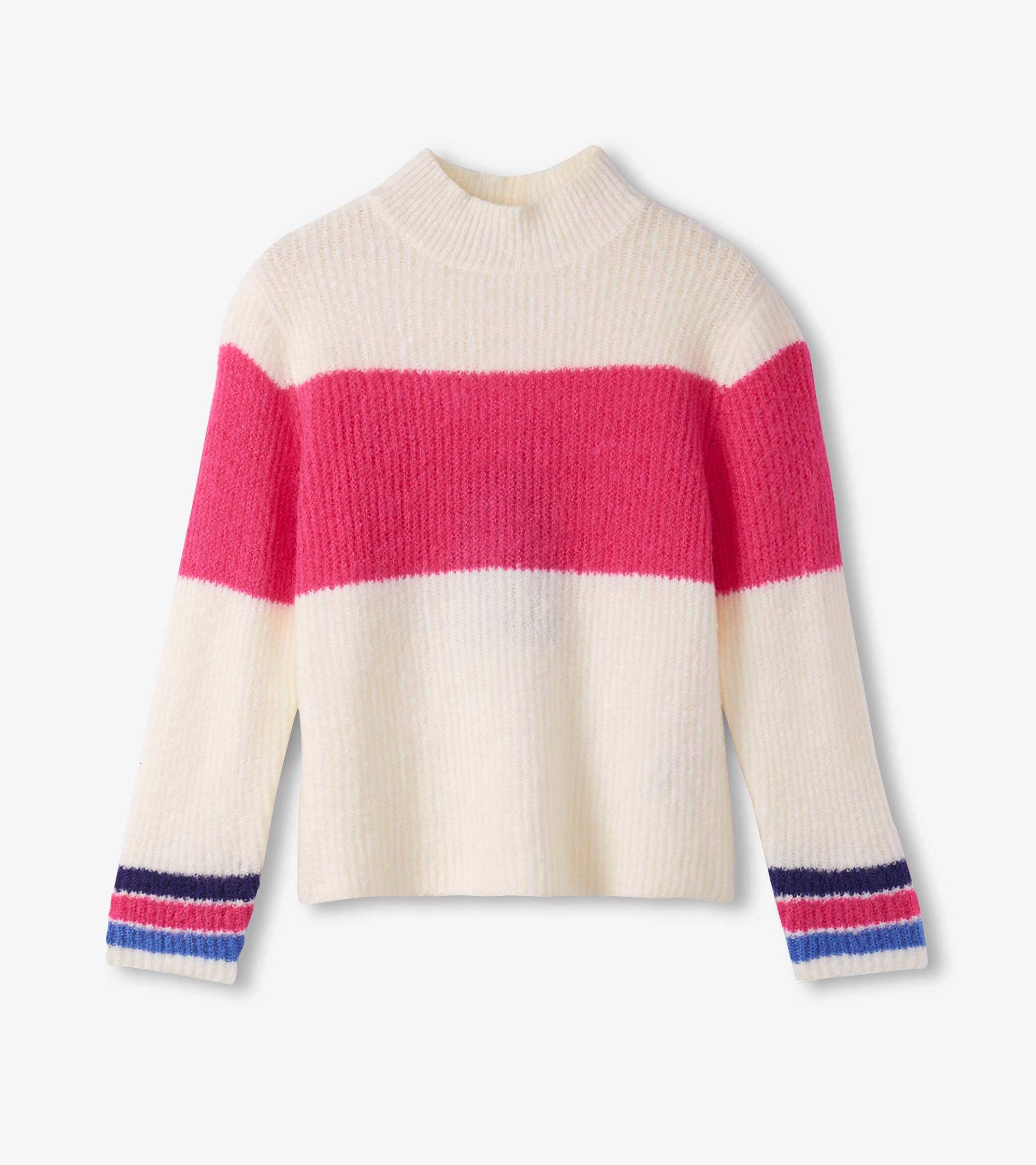 Girls Colorblock Mockneck Sweater | Hatley Outlet Girls