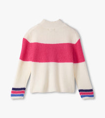 Girls Colorblock Mockneck Sweater | Hatley Outlet Girls
