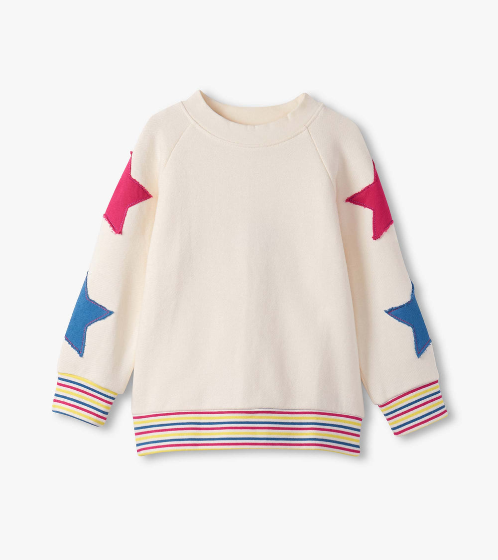 Girls Star Slouchy Pullover | Hatley