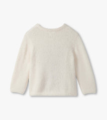Baby & Toddler Girls Reindeer Furry Sweater | Hatley Discount Baby & Toddler