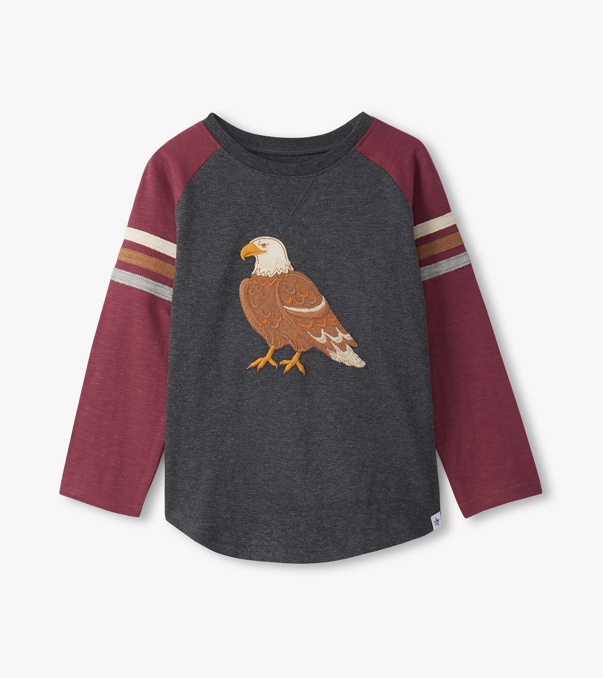 Boys Eagle Long Sleeve Raglan T-Shirt | Hatley Boys