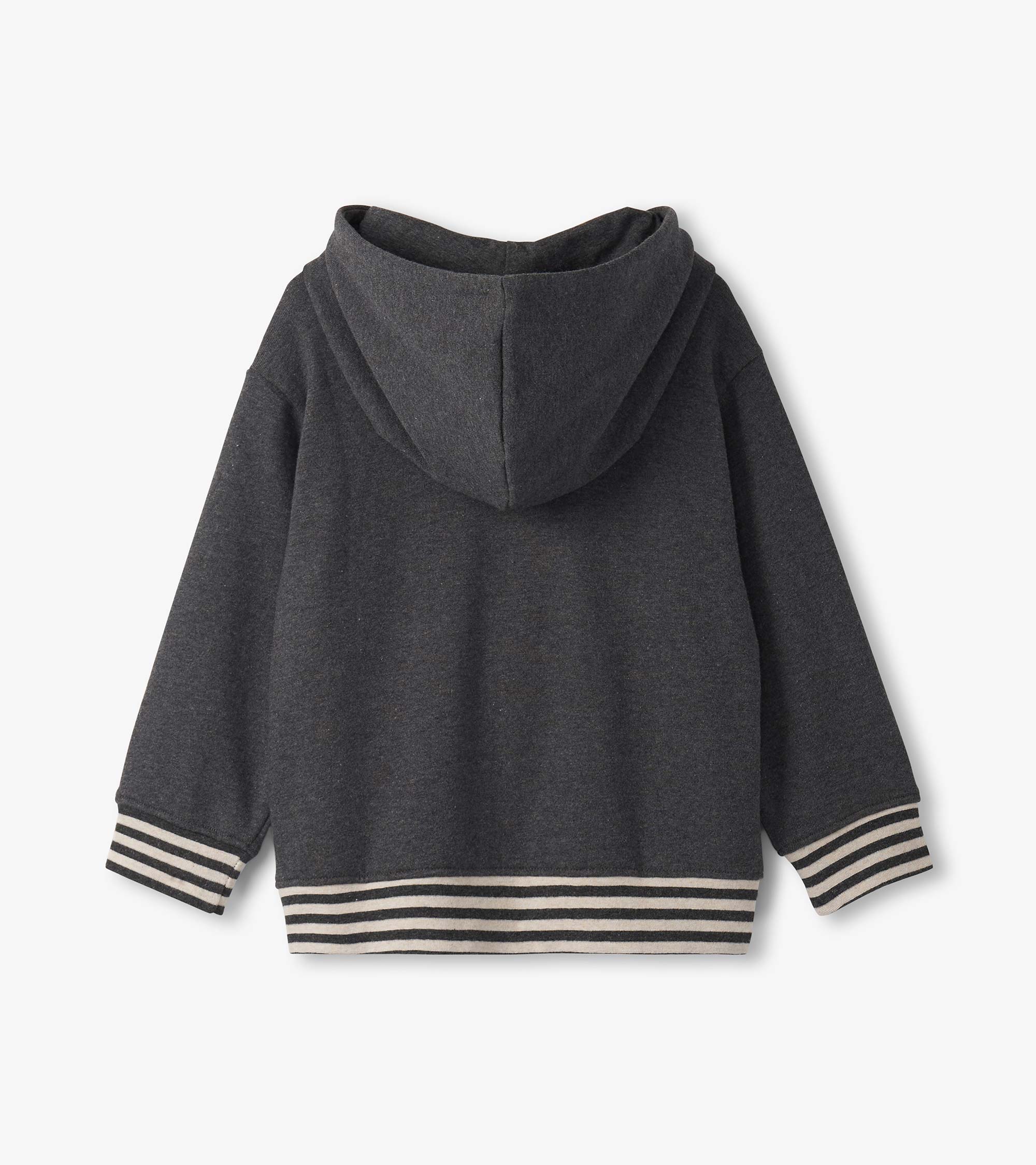 Boys Charcoal Melange Pullover Hoodie | Hatley US Boys