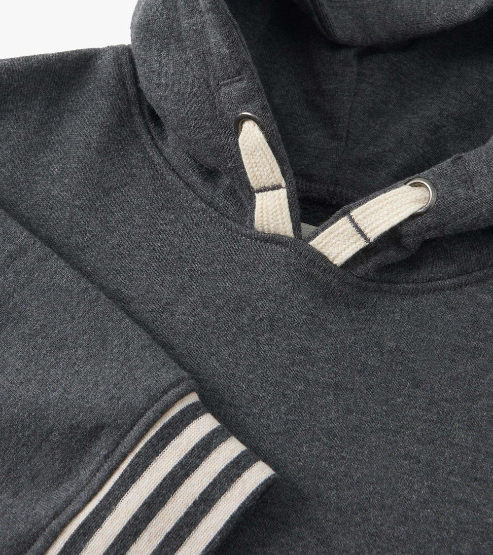Boys Charcoal Melange Pullover Hoodie | Hatley US Boys