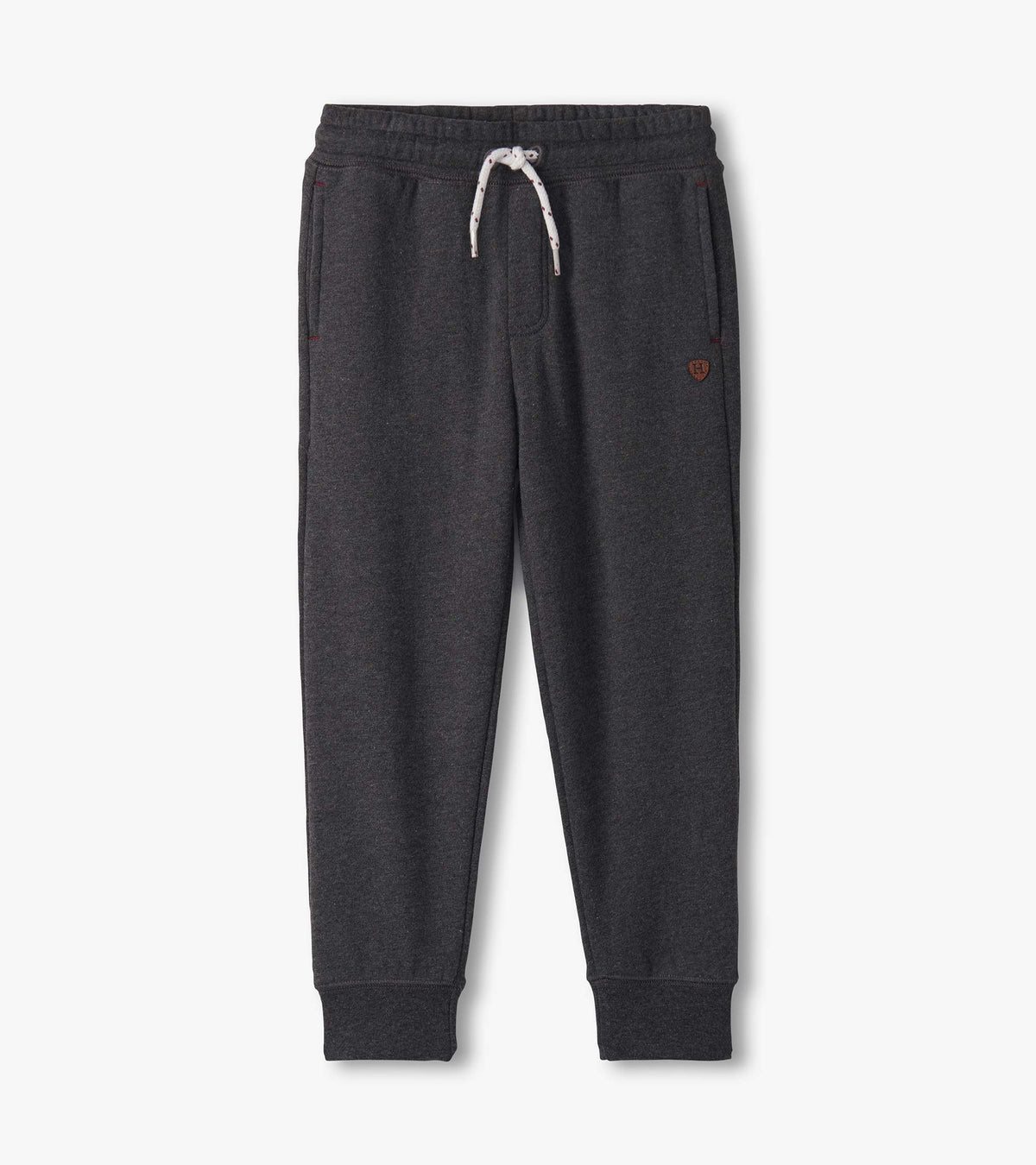 Boys Charcoal Melange Joggers | Hatley