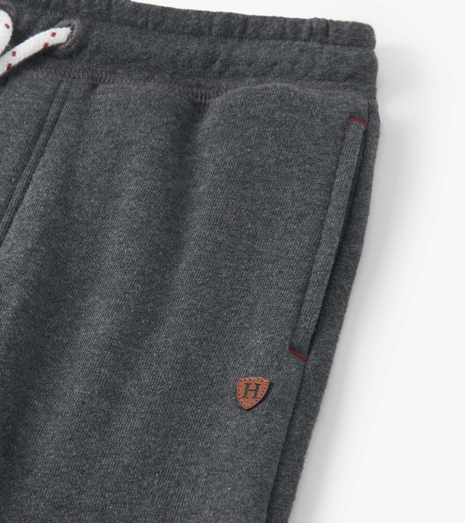 Boys Charcoal Melange Joggers | Hatley